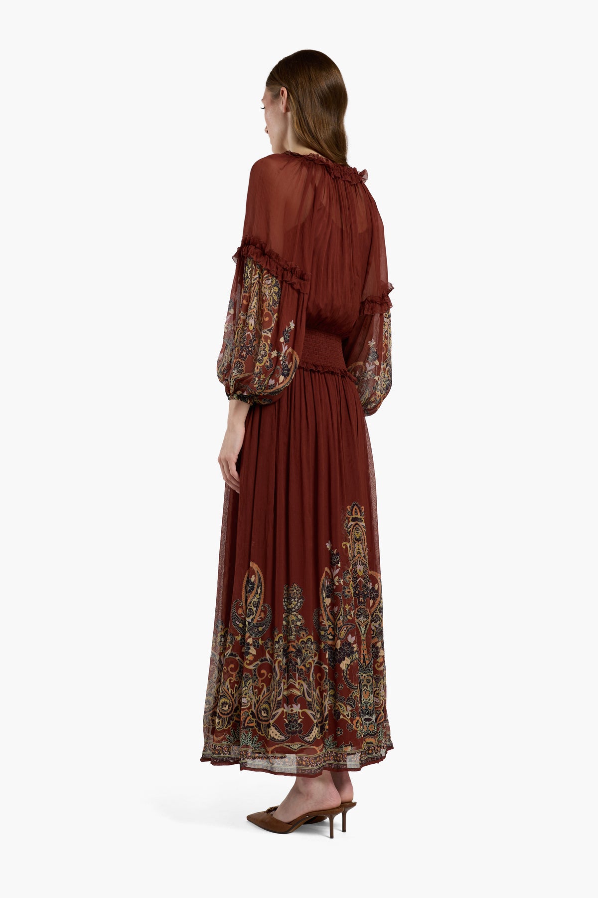 Melody Dress - Montara Rust