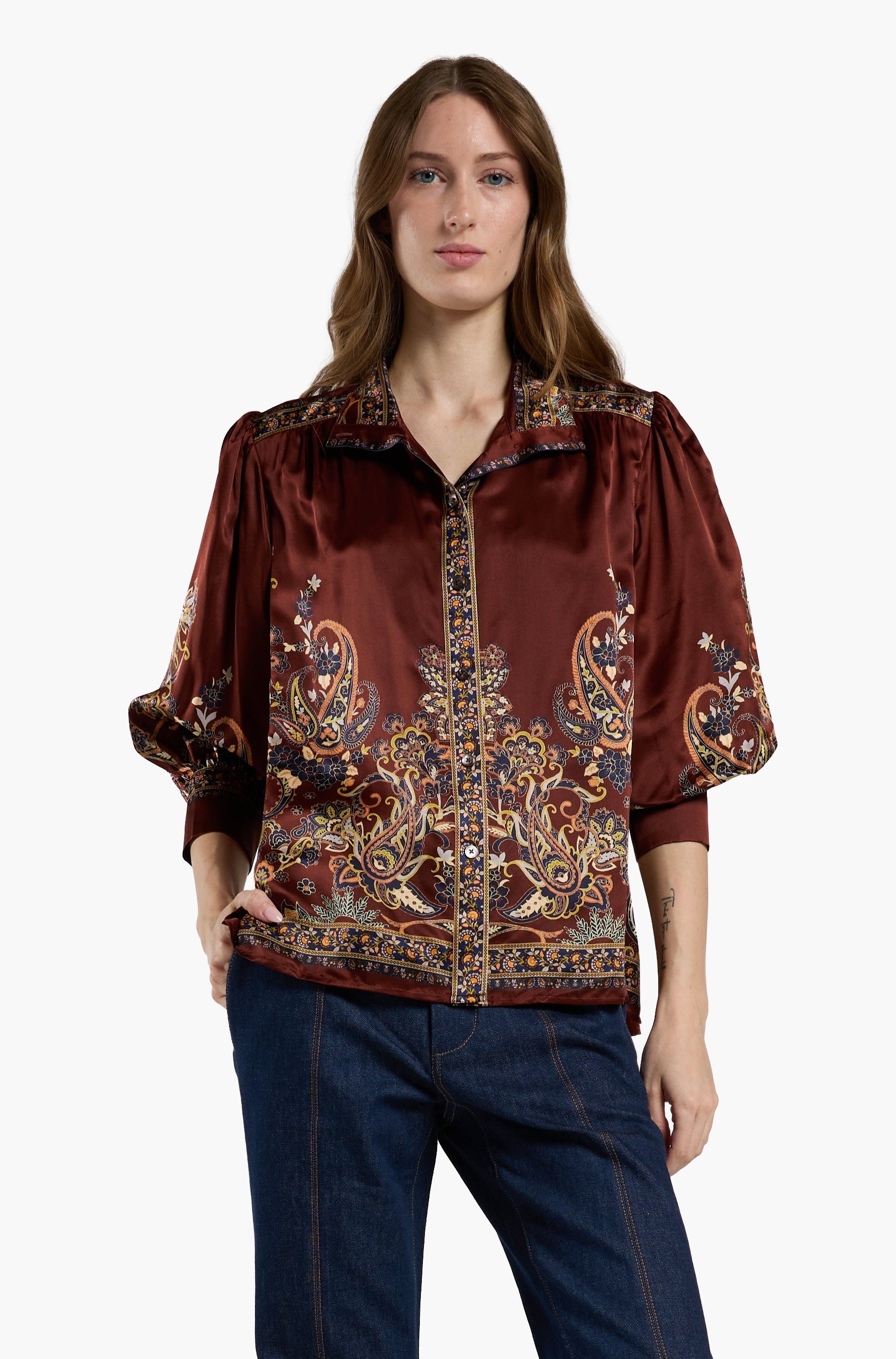 Paloma Top - Montara Rust