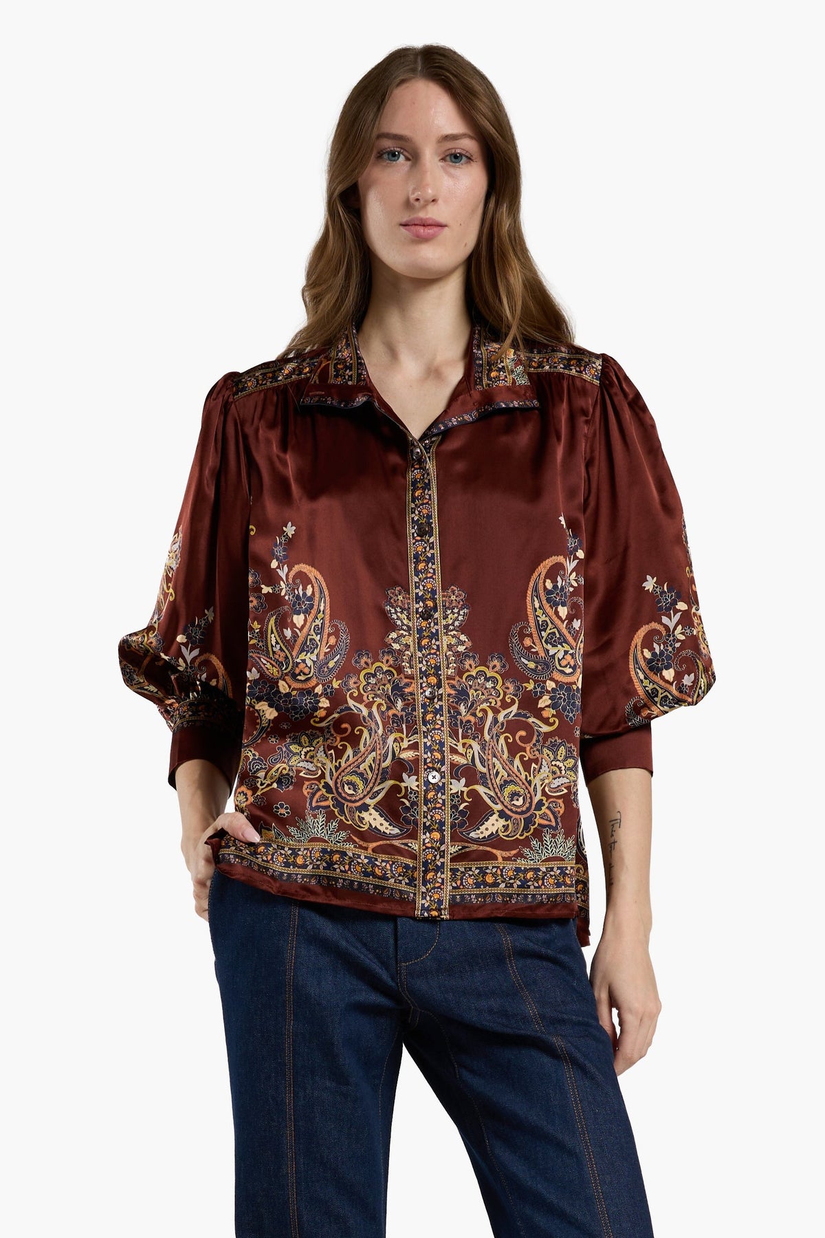 Paloma Top - Montara Rust
