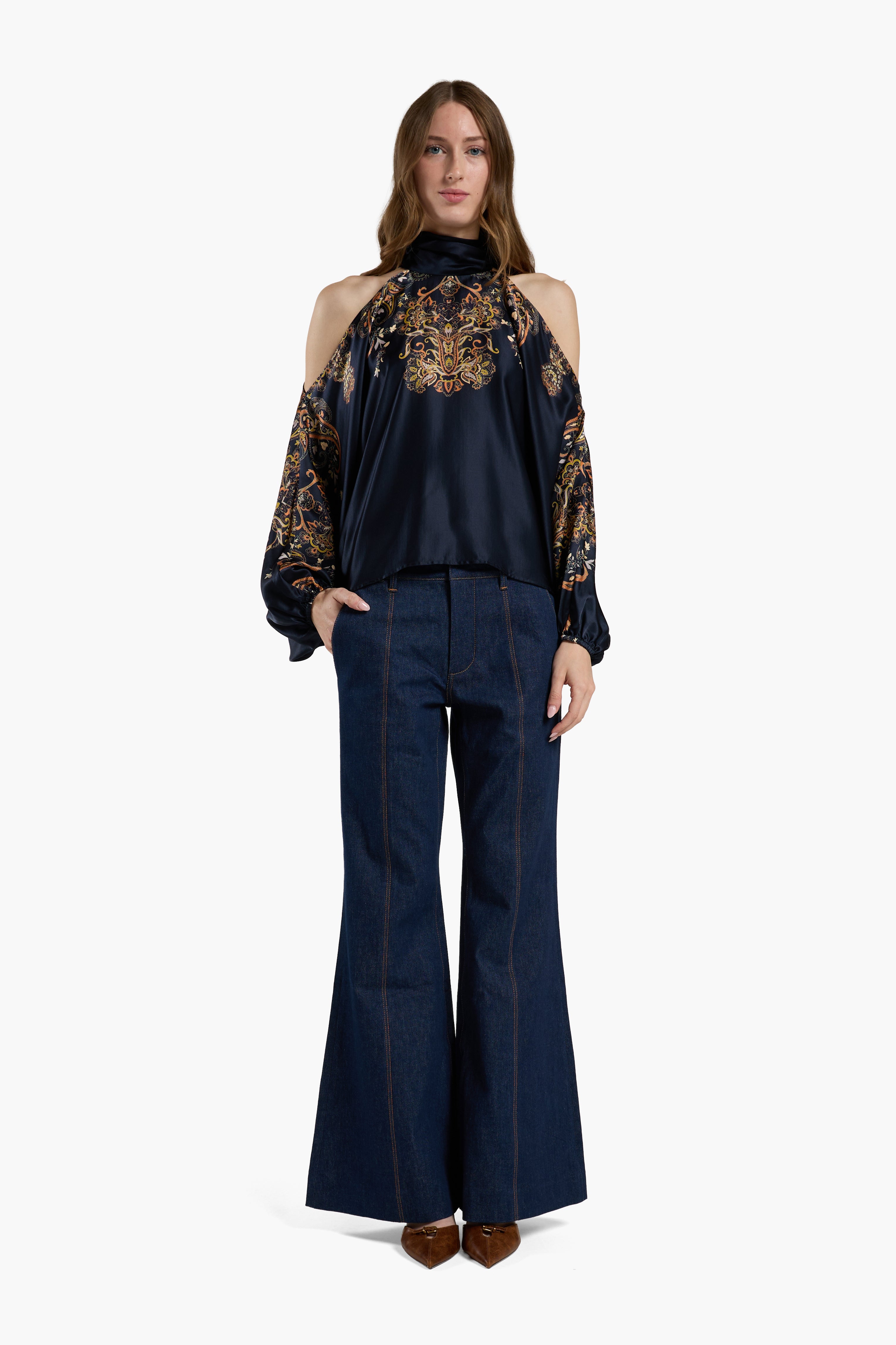 Nicolette Top - Montara Navy