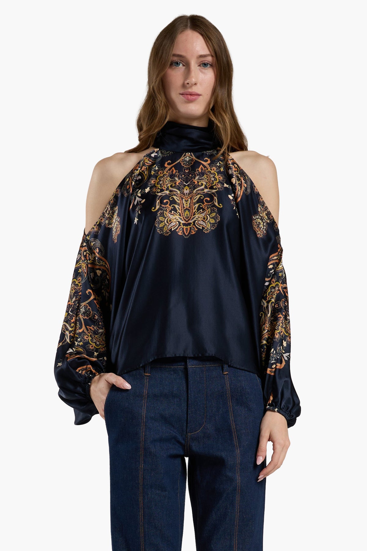 Nicolette Top - Montara Navy