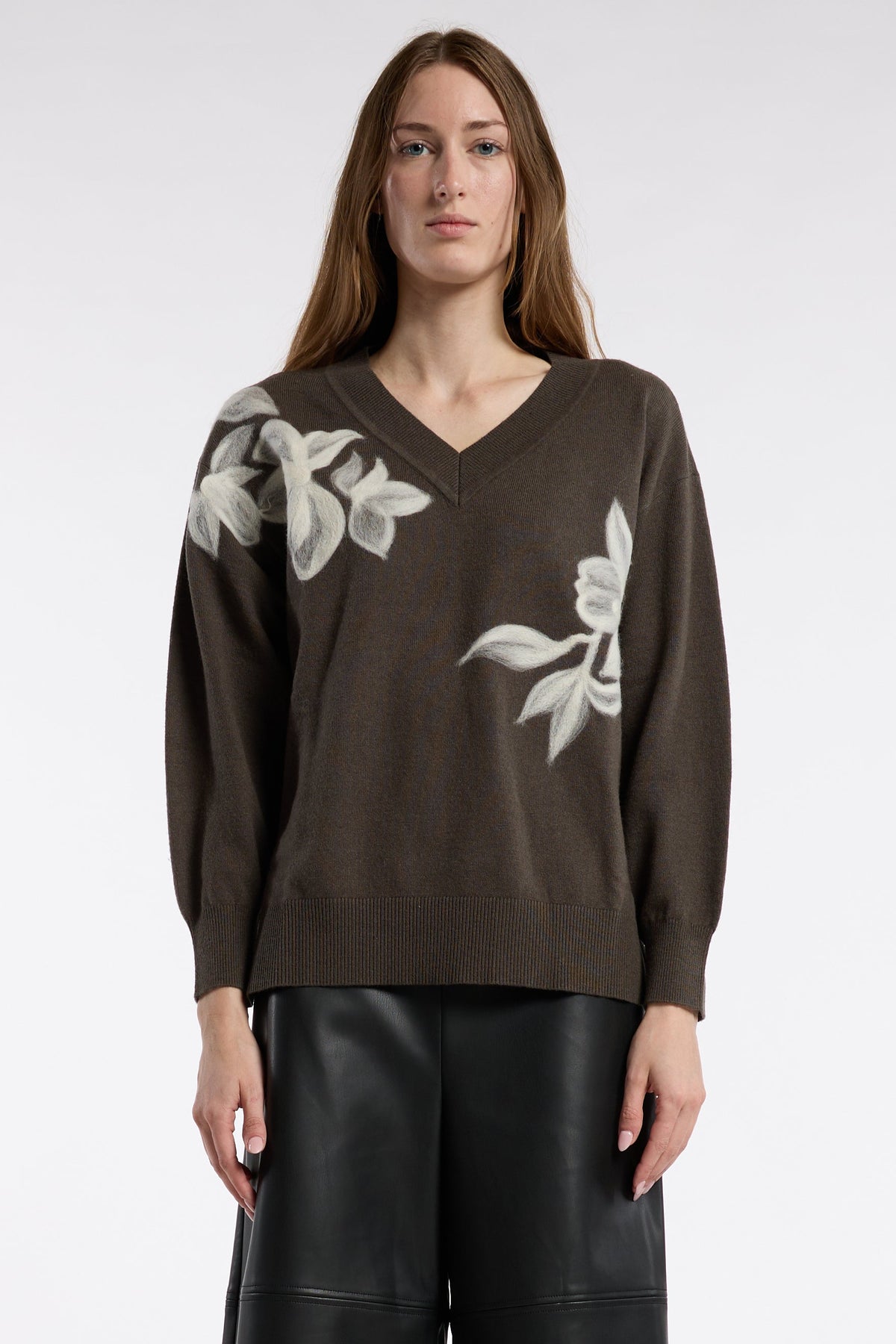 Vivienne Sweater - Moonshadow Olive