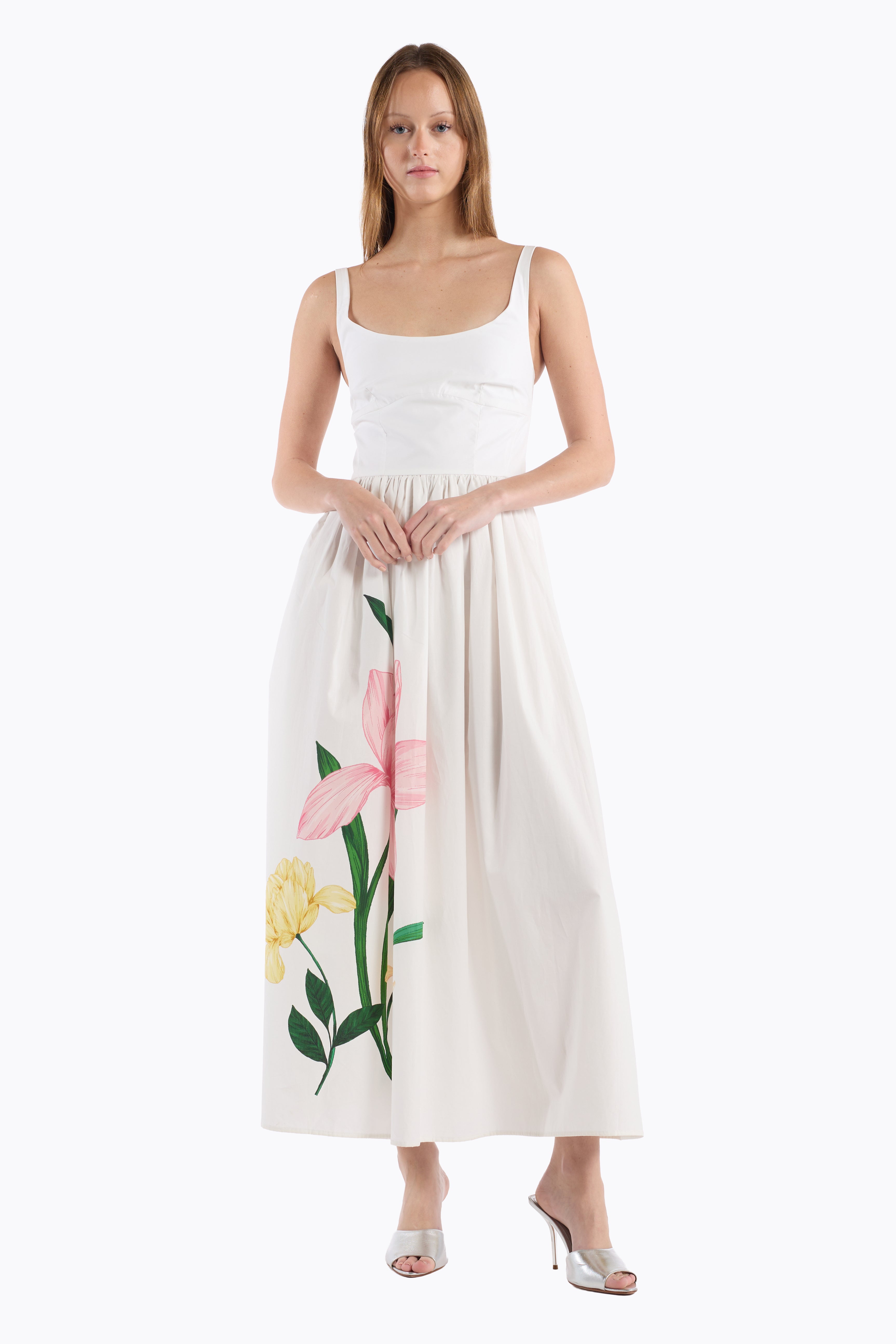 Nixie Dress - Cote White