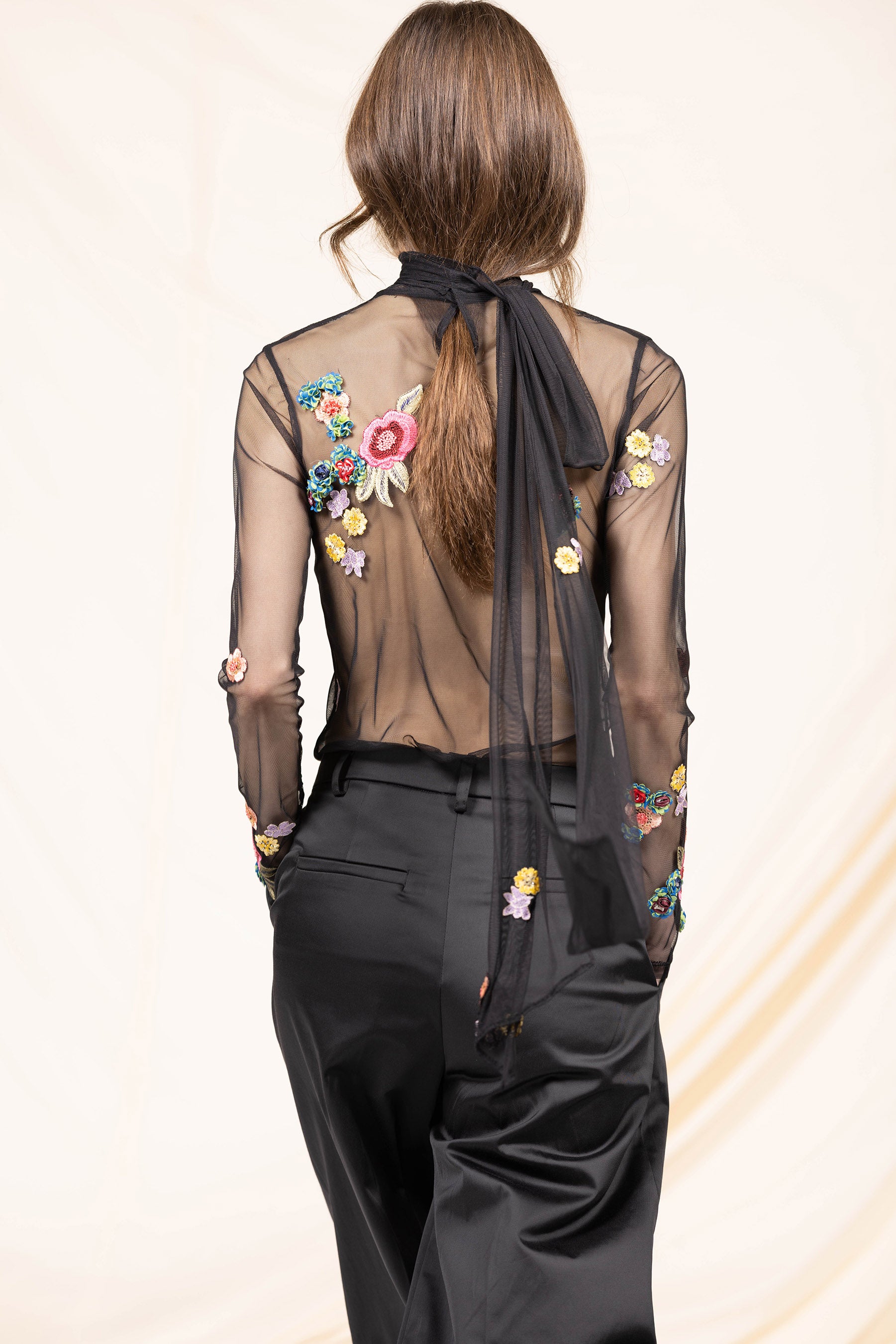 Ginny Top - Black Combo