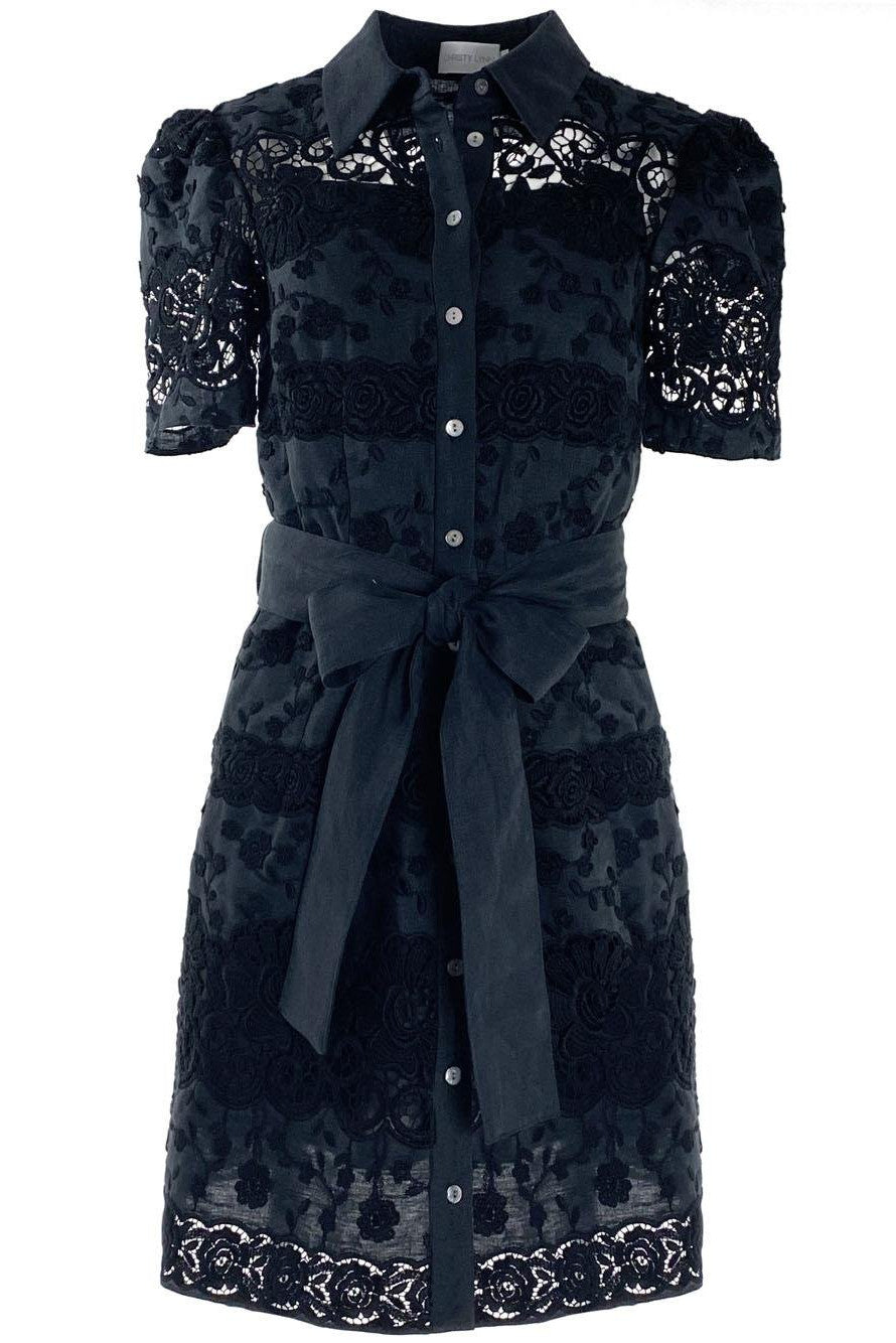 Valencia Dress - Black Floral