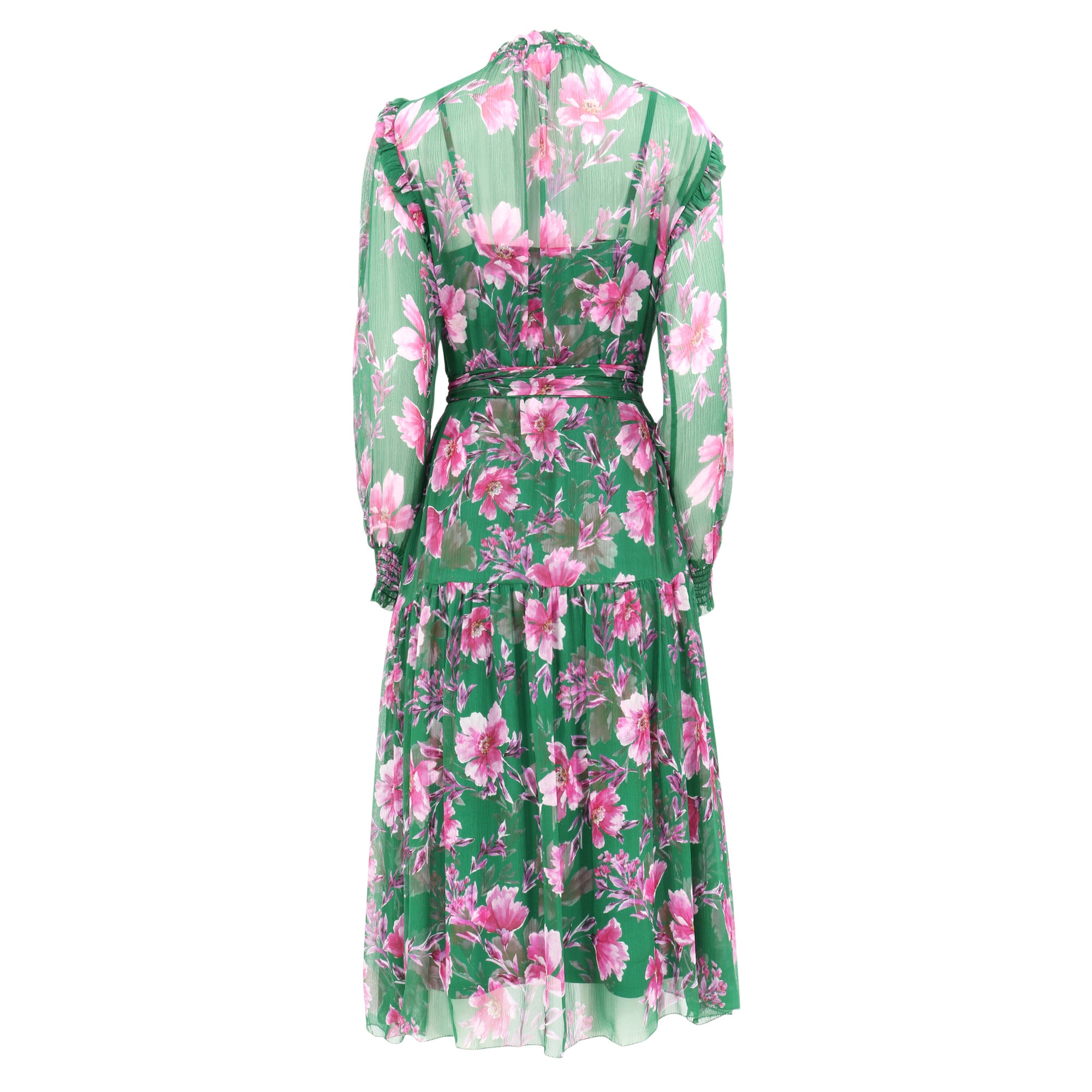 Abigail Dress - Pink Poinsettia
