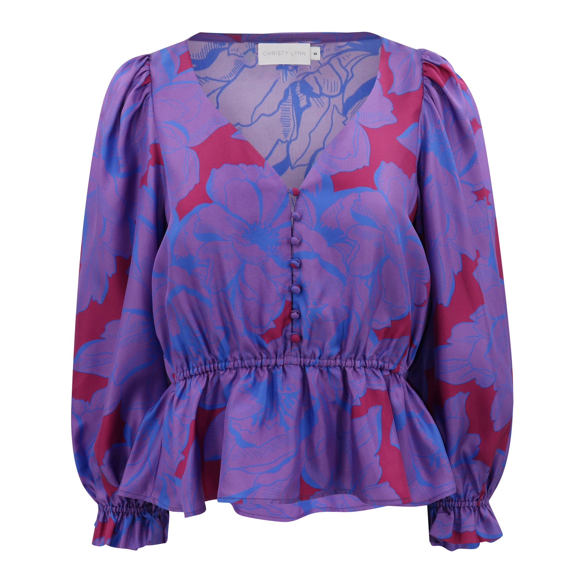 Bella Top - Vibrant Bloom