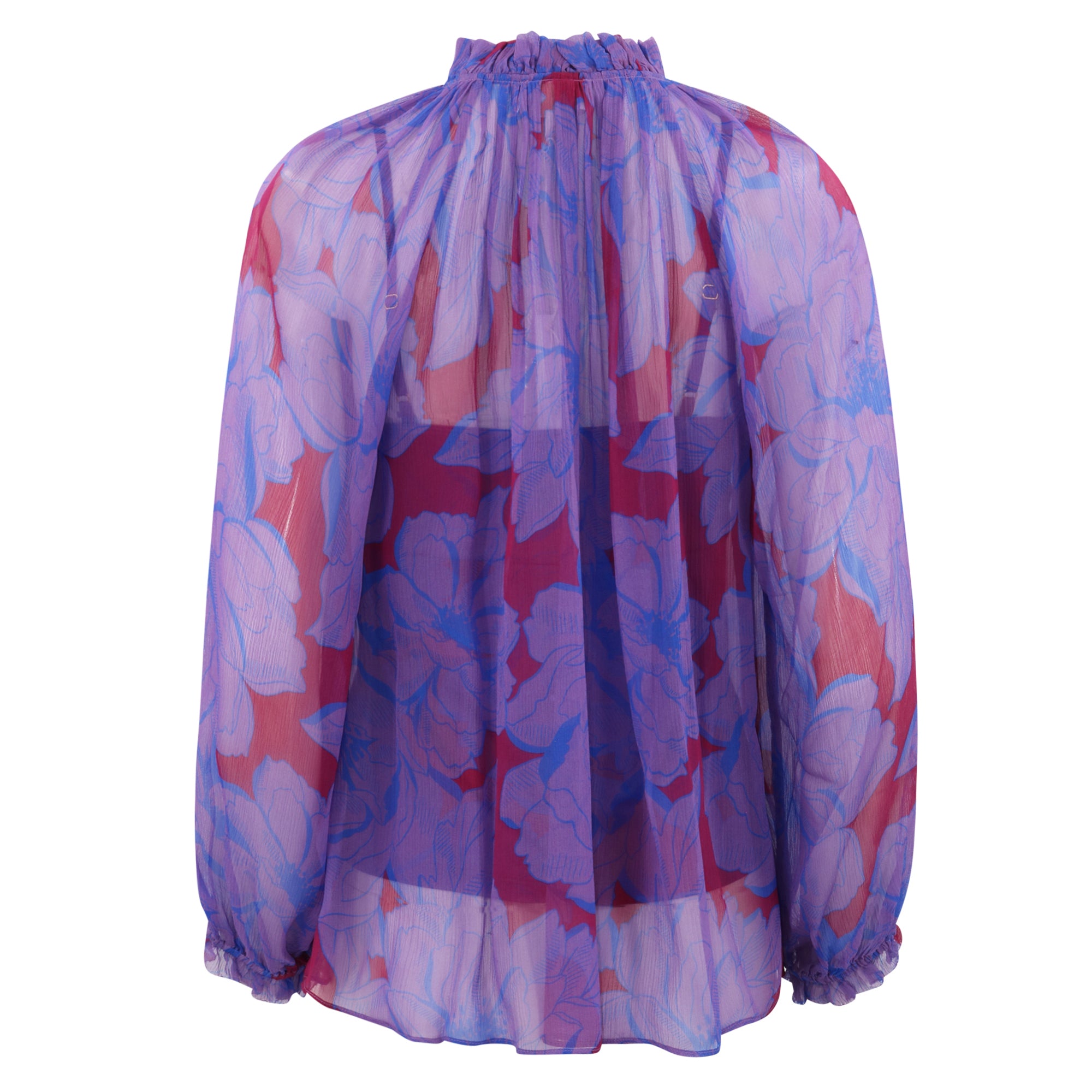 Karla Blouse - Vibrant Bloom