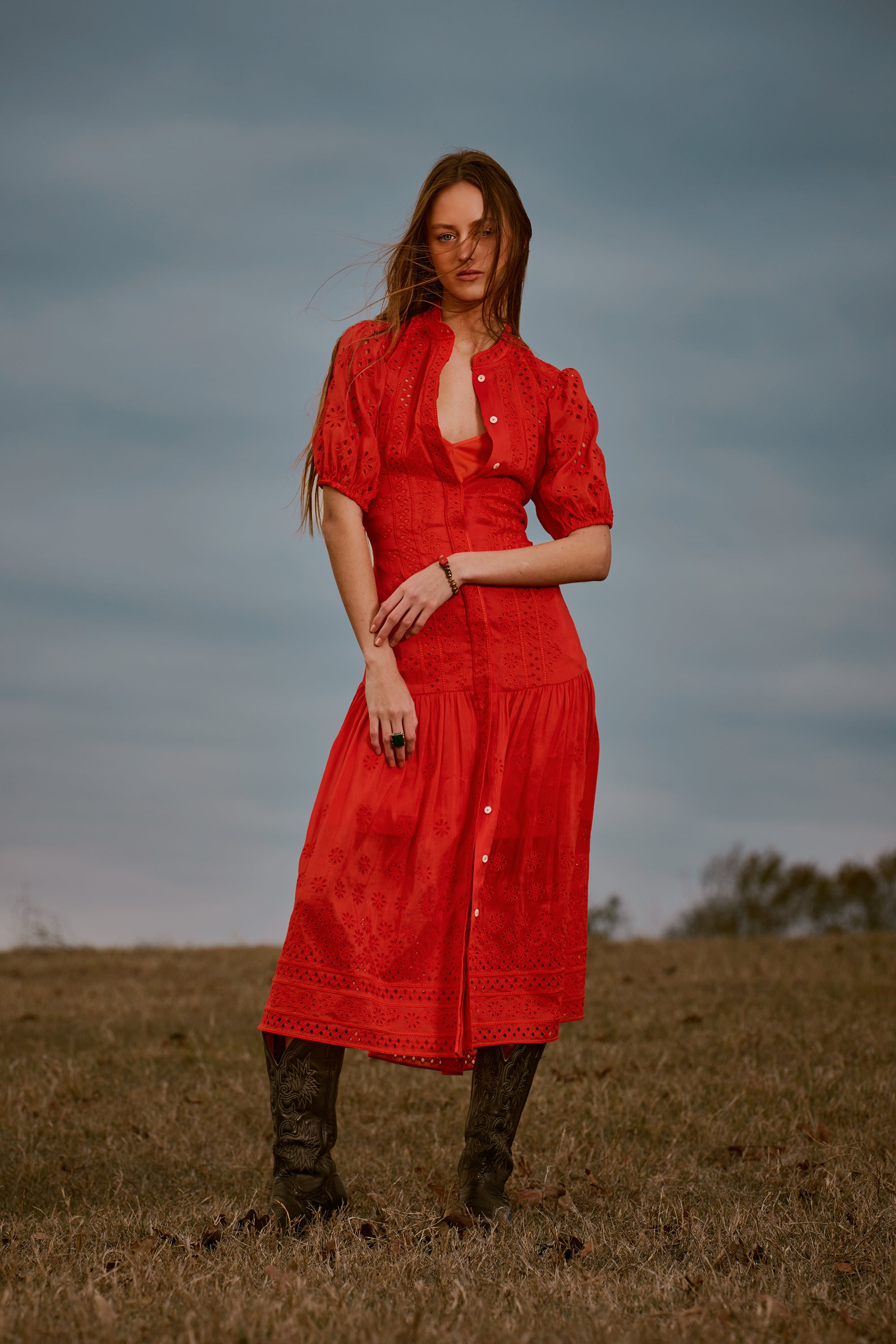 Ulani Dress - Scarlett