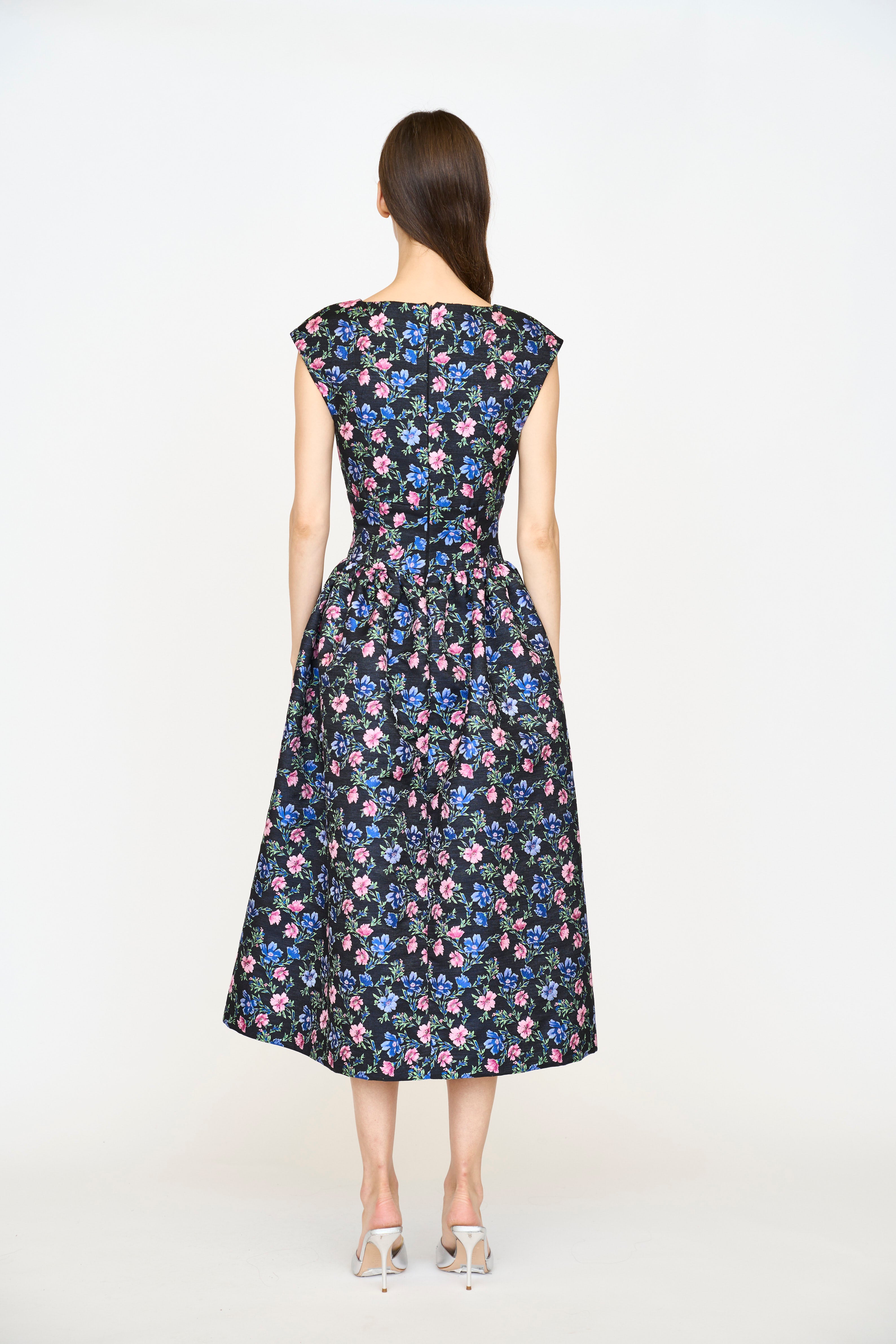 Darlene Dress - Carlyle Jacquard