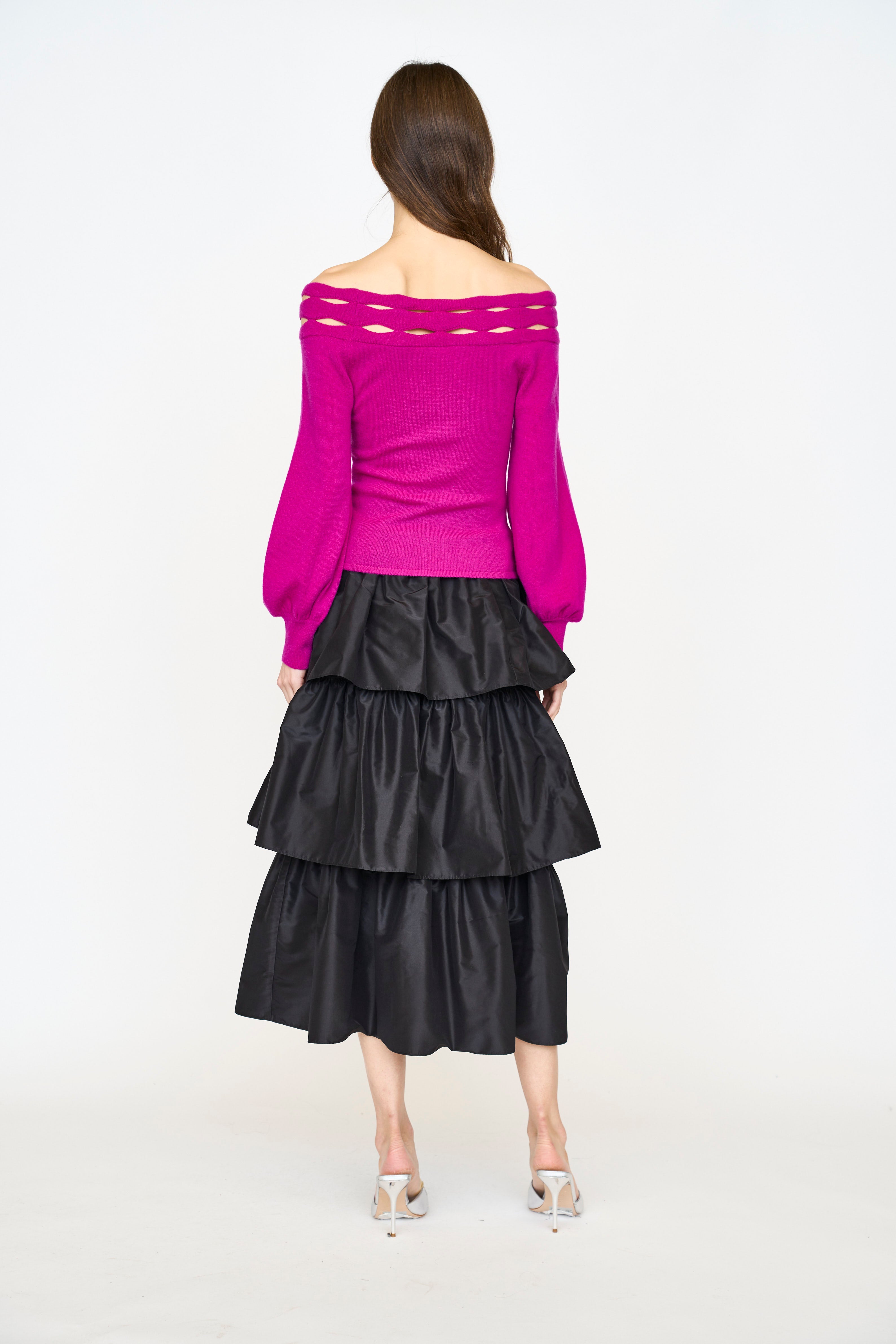 Evette Sweater - Fuchsia