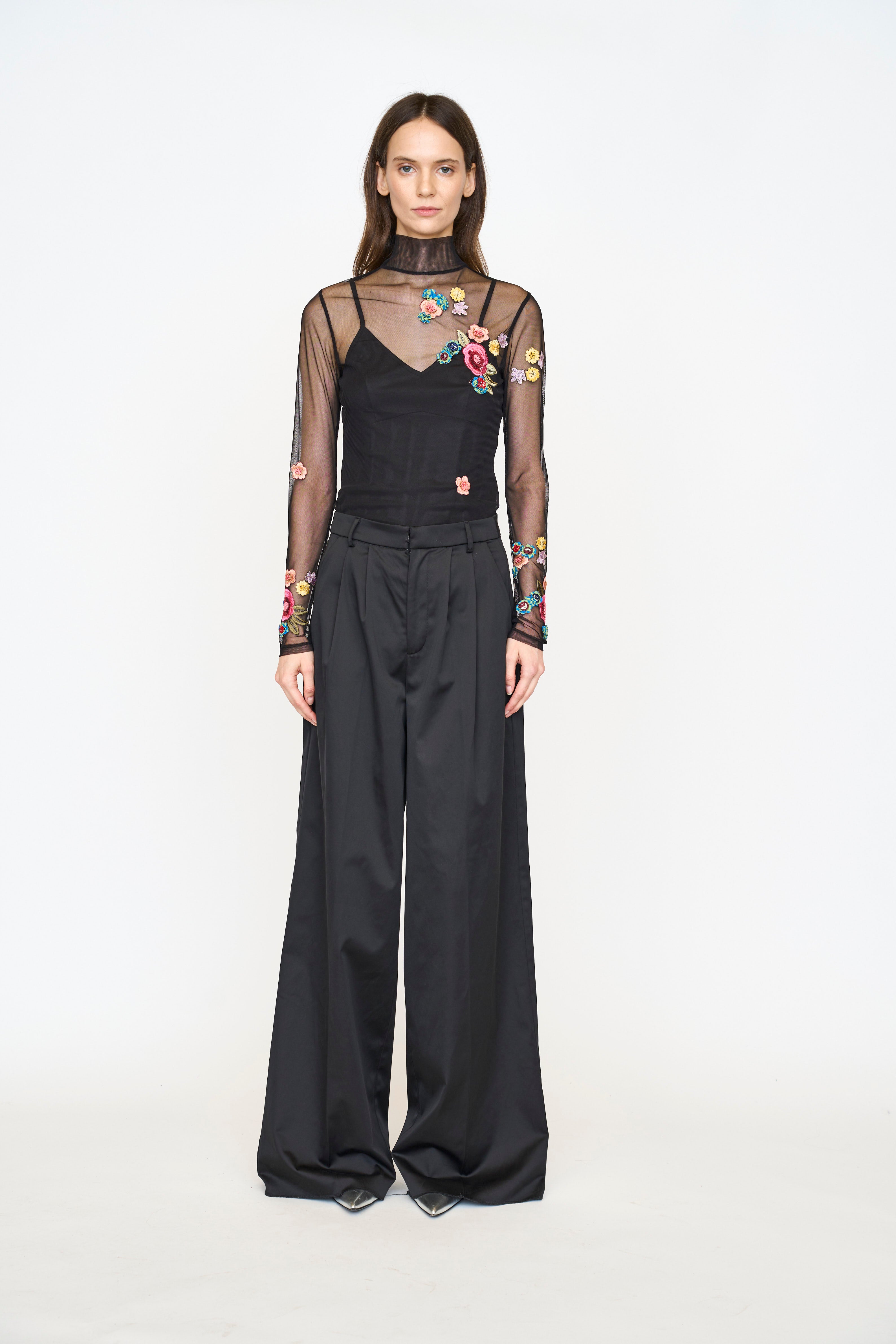 Ginny Top - Black Combo