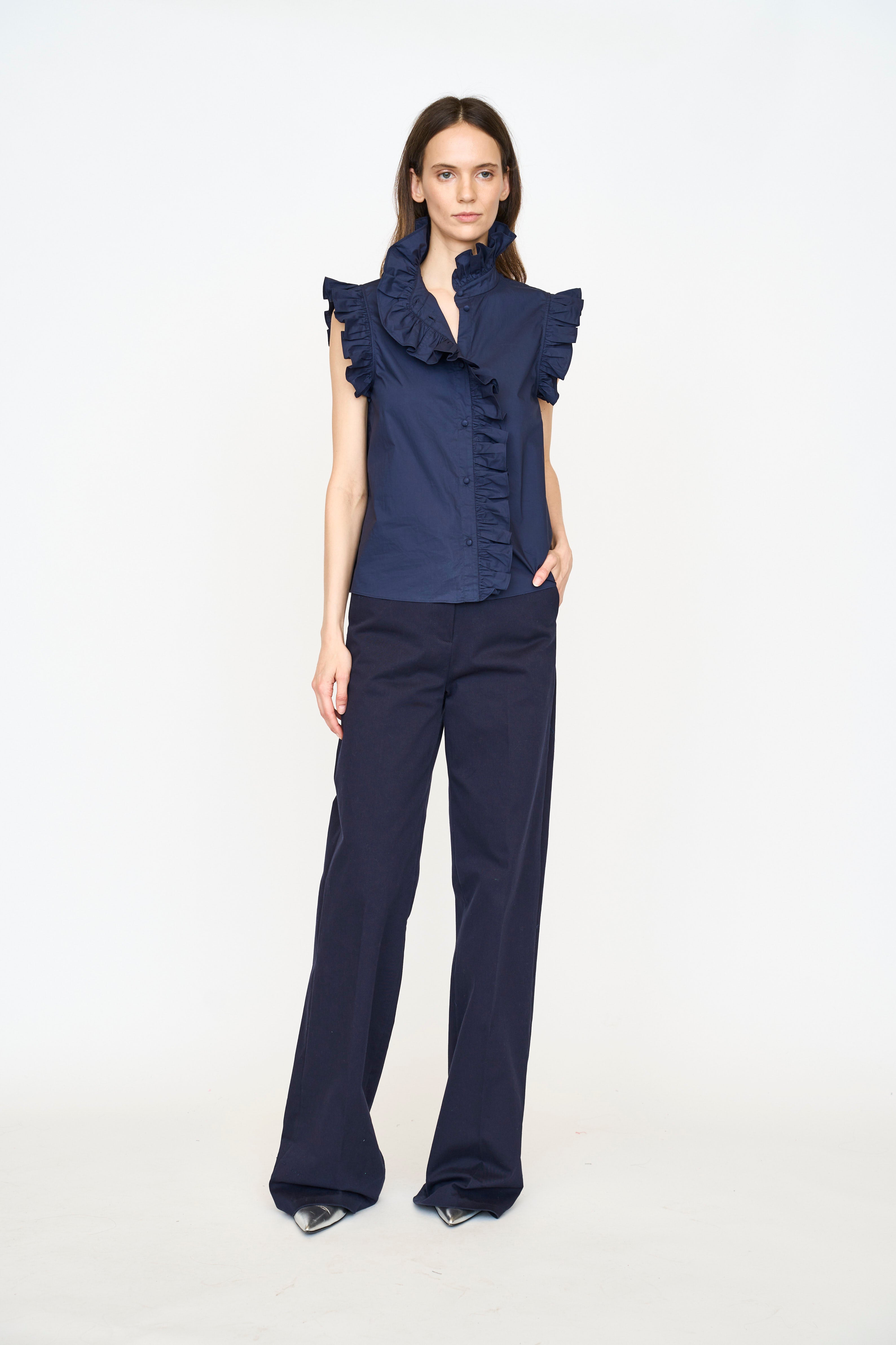 Marfa Top - Navy