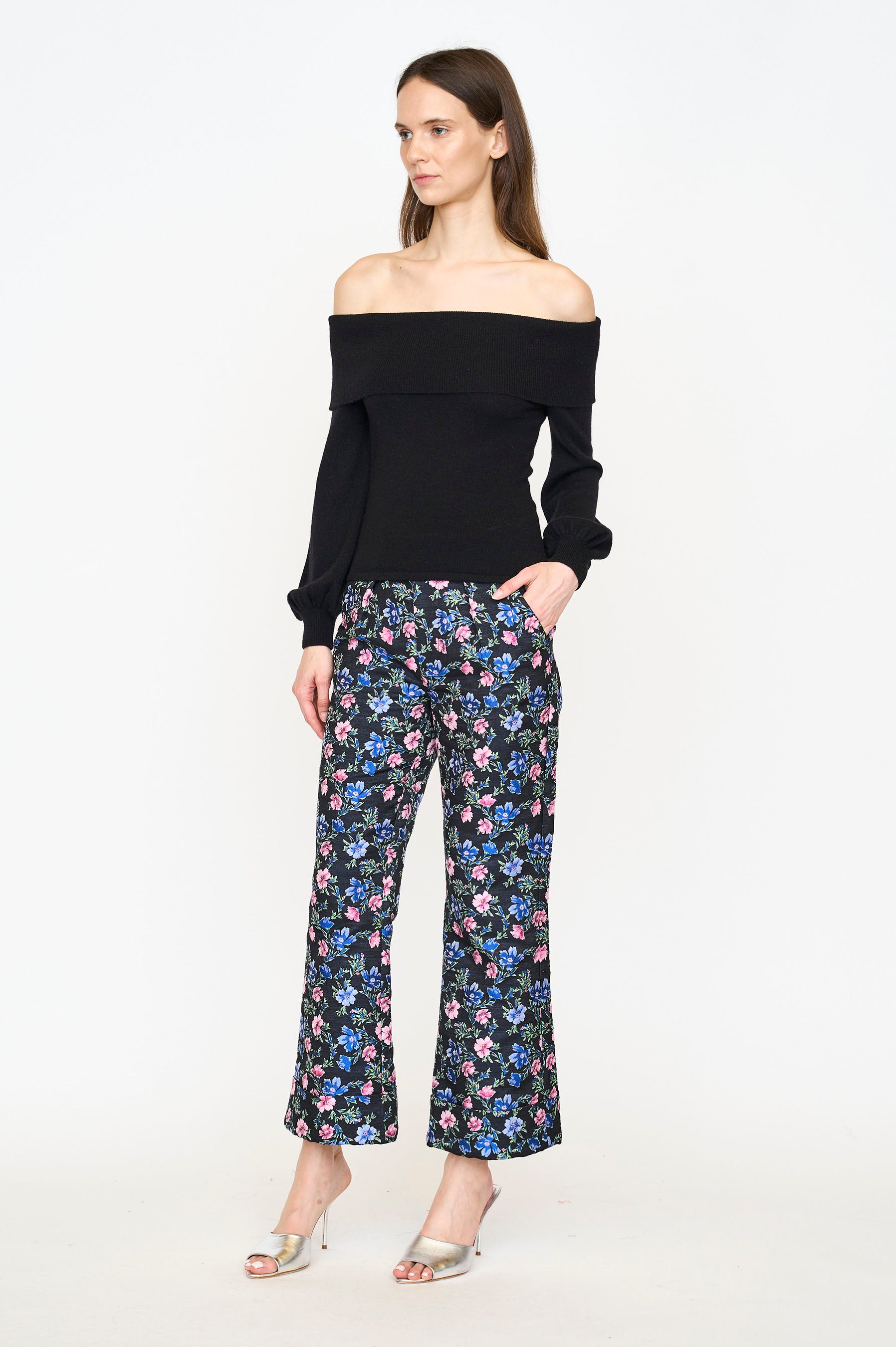Mallory Pant - Carlyle Jacquard