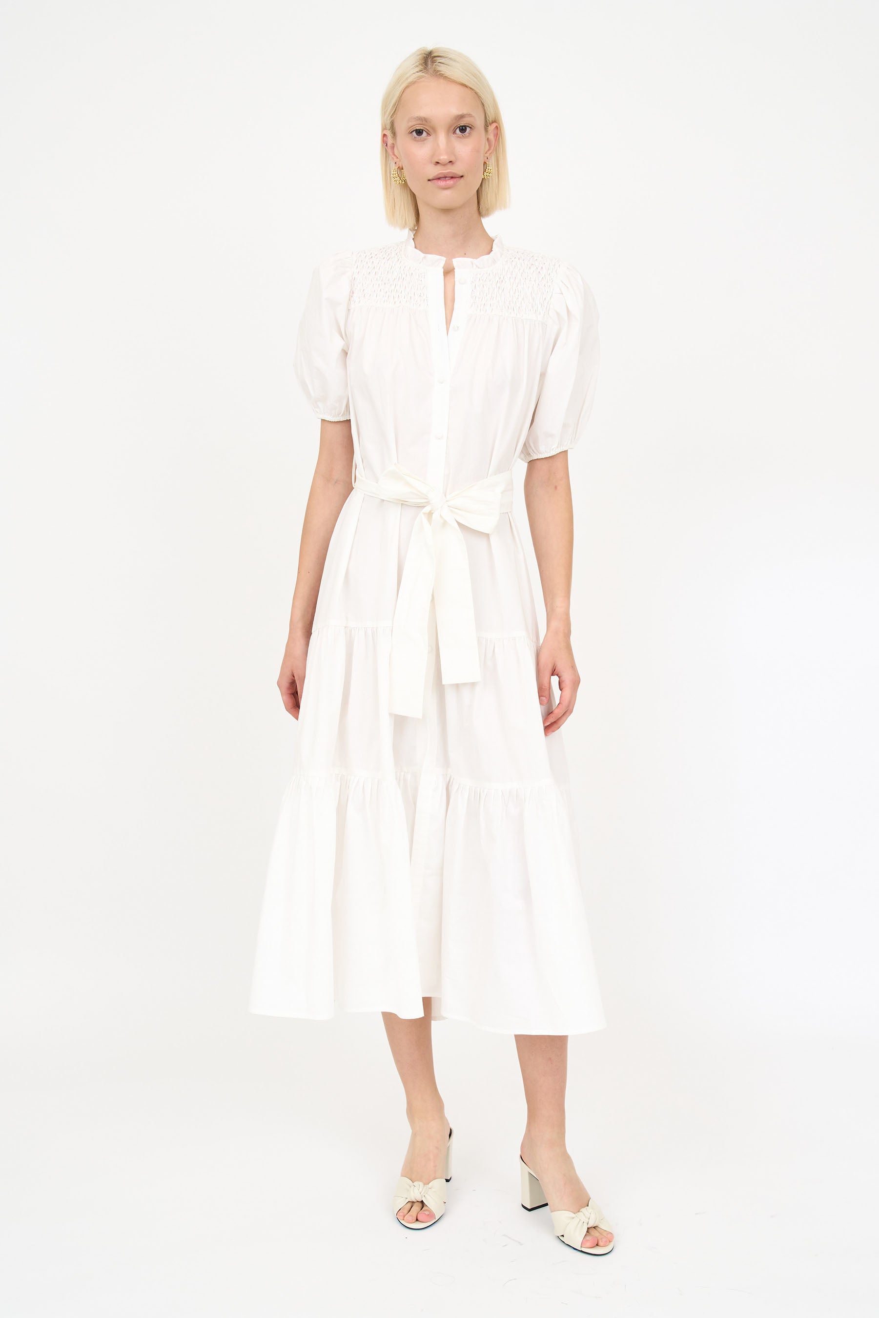 Eleanor Dress - White