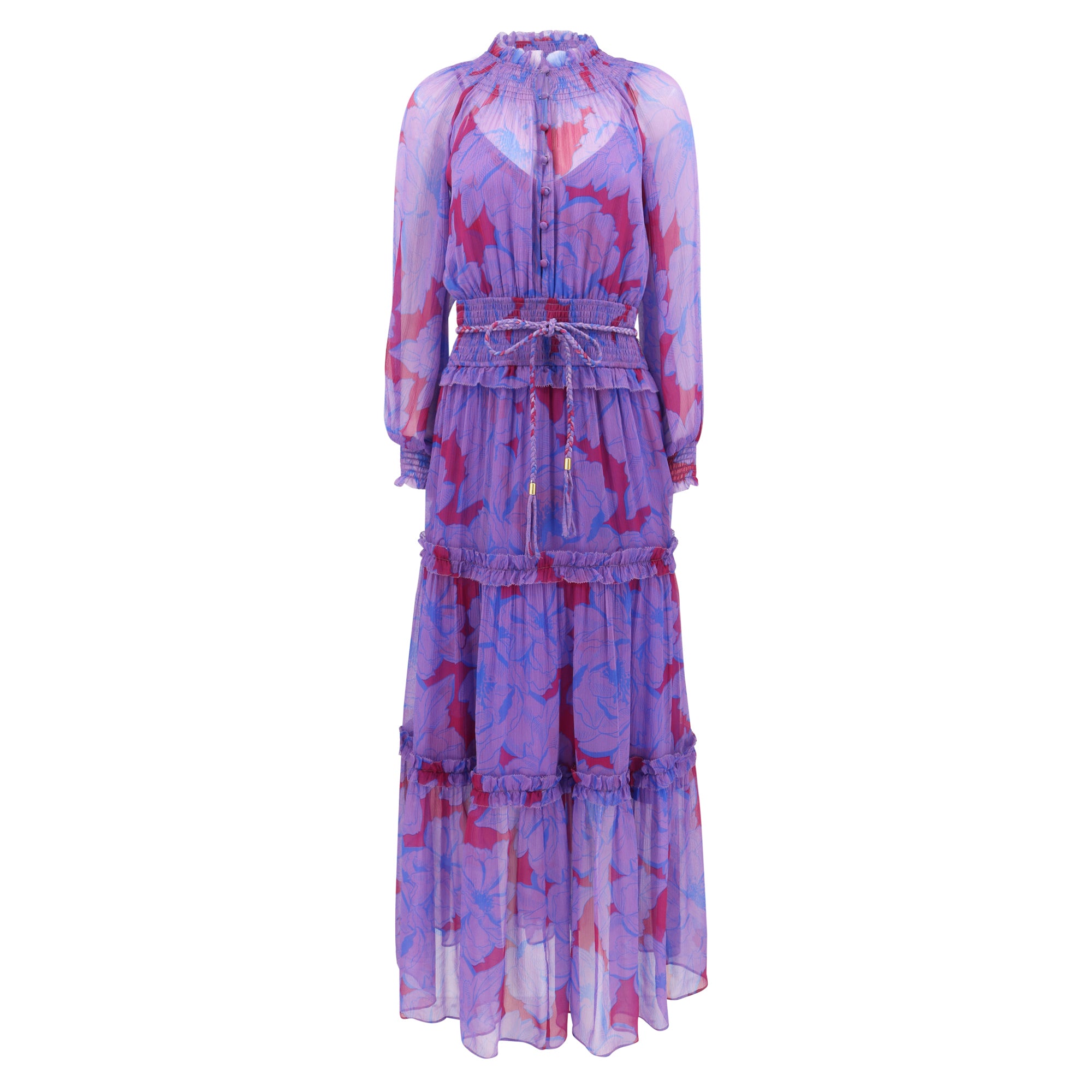 Florence Dress - Vibrant Bloom