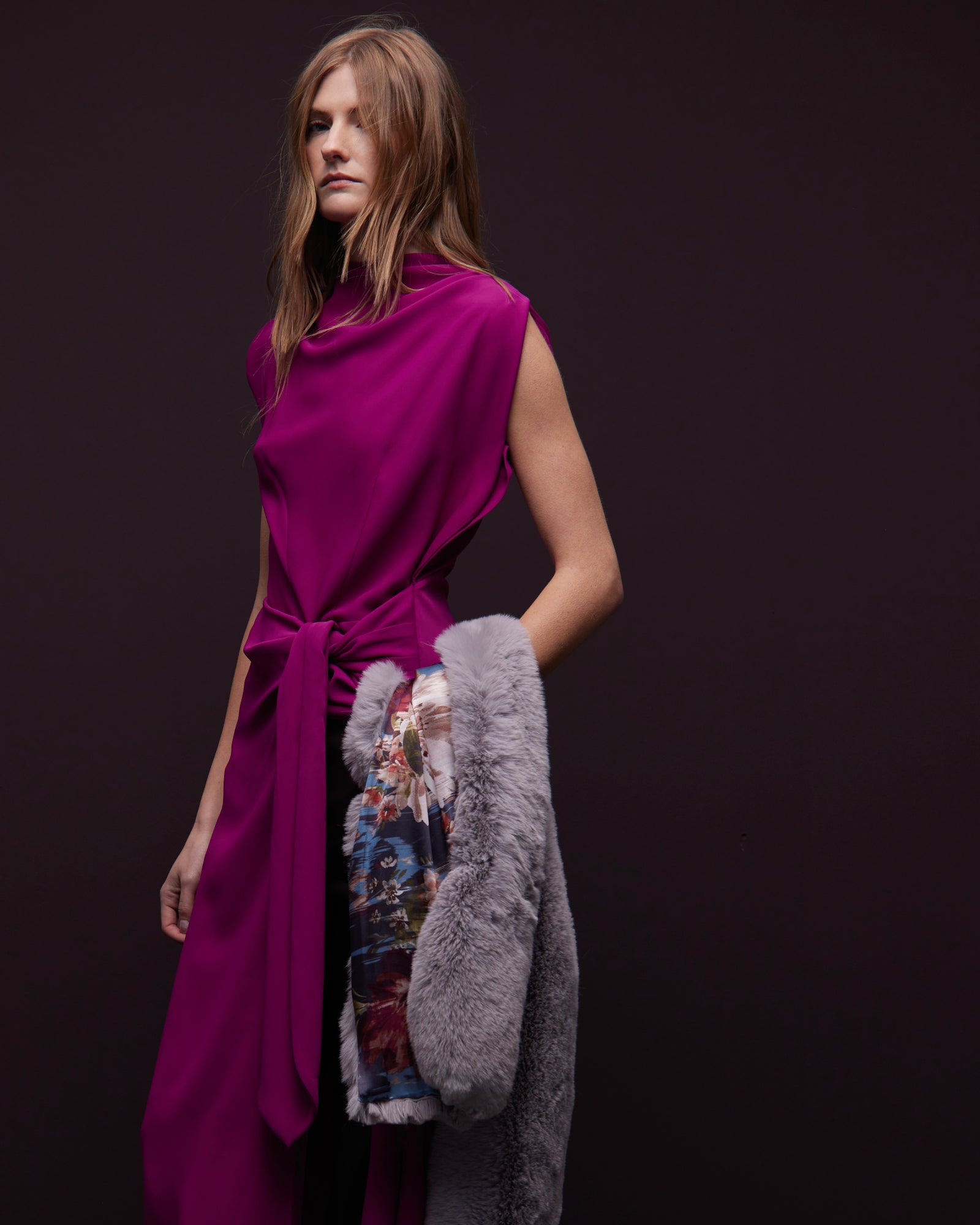Kona Dress - Magenta