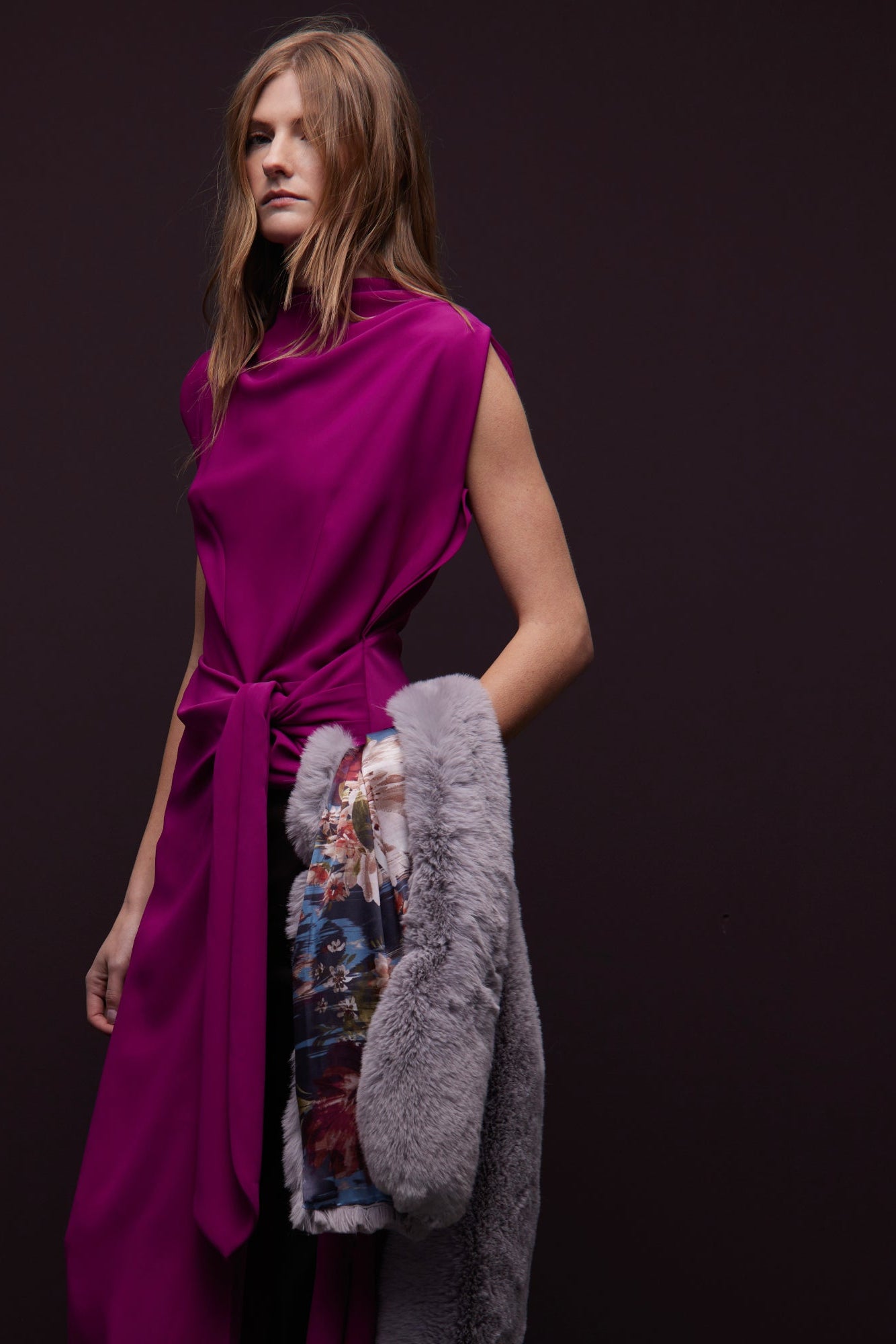 Kona Dress - Magenta