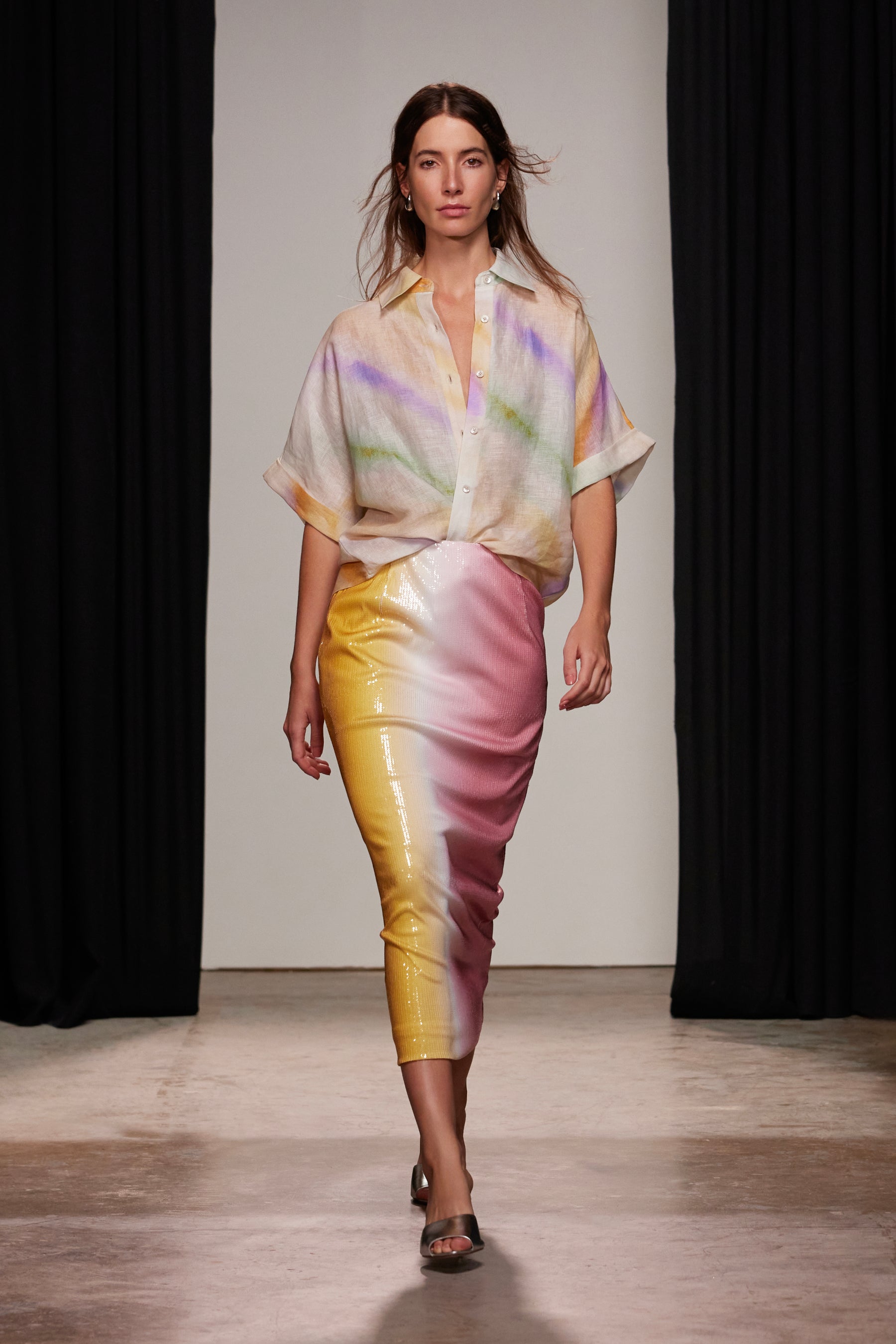 Aldric Skirt - Sunset Ombre