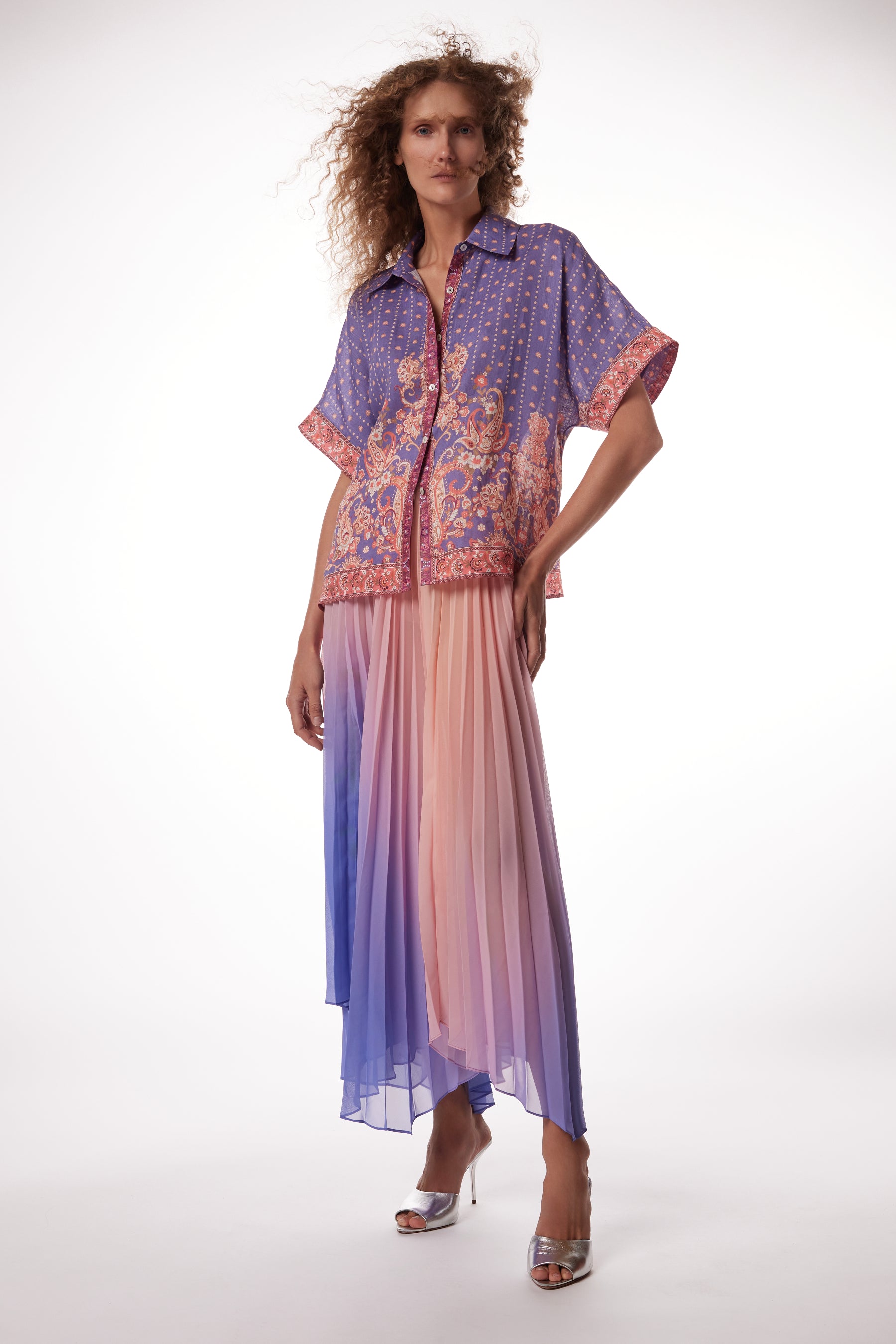 Rosa Top - Iris Filigree