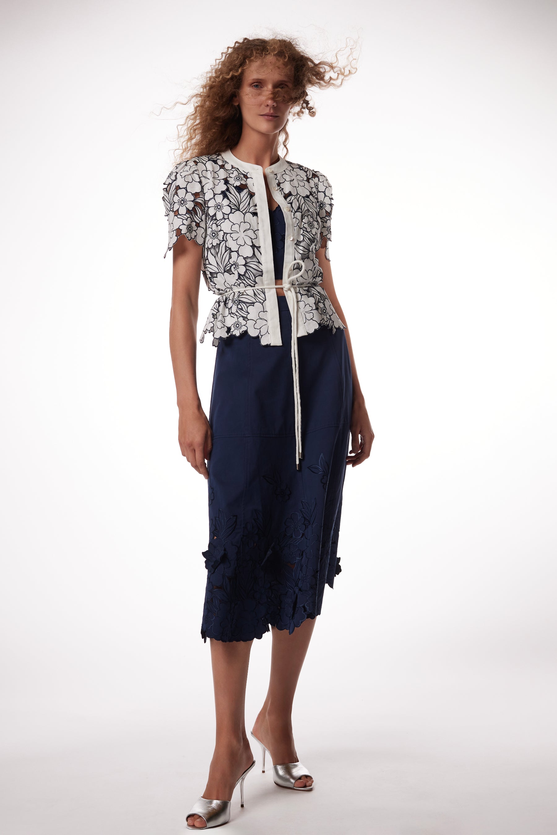 Bree Top - Ivory Magnolia