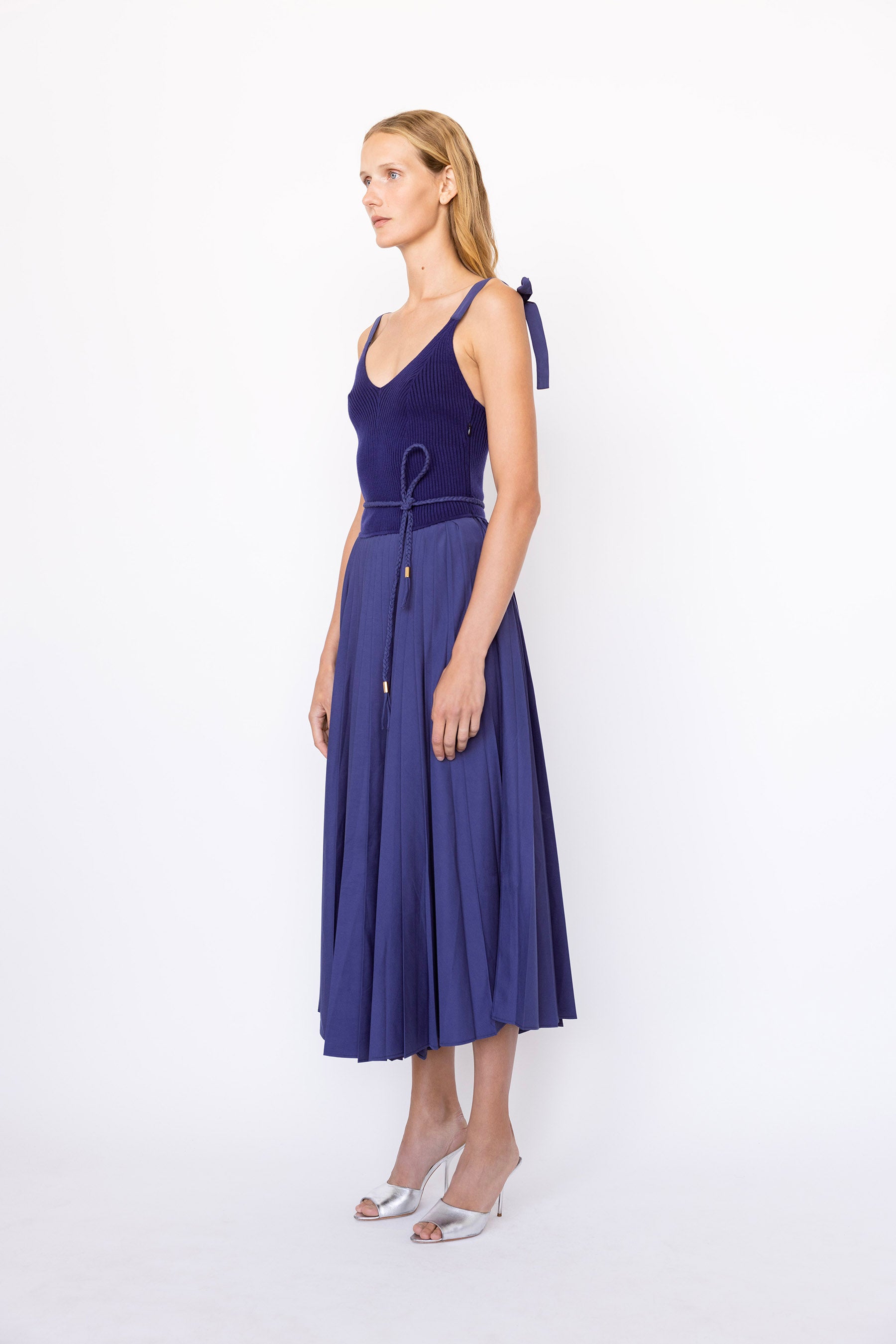 Selena Dress - Navy