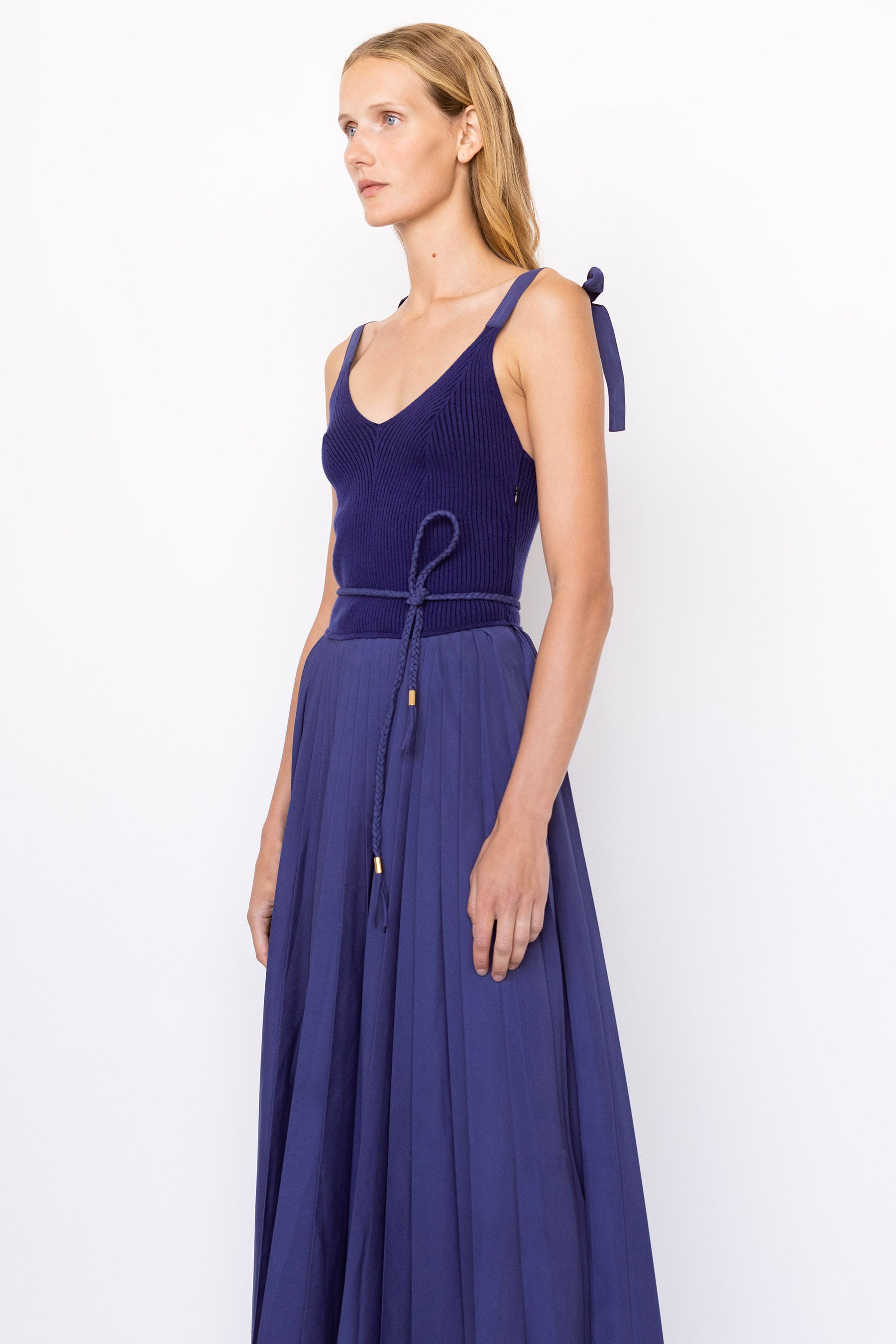 Selena Dress - Navy