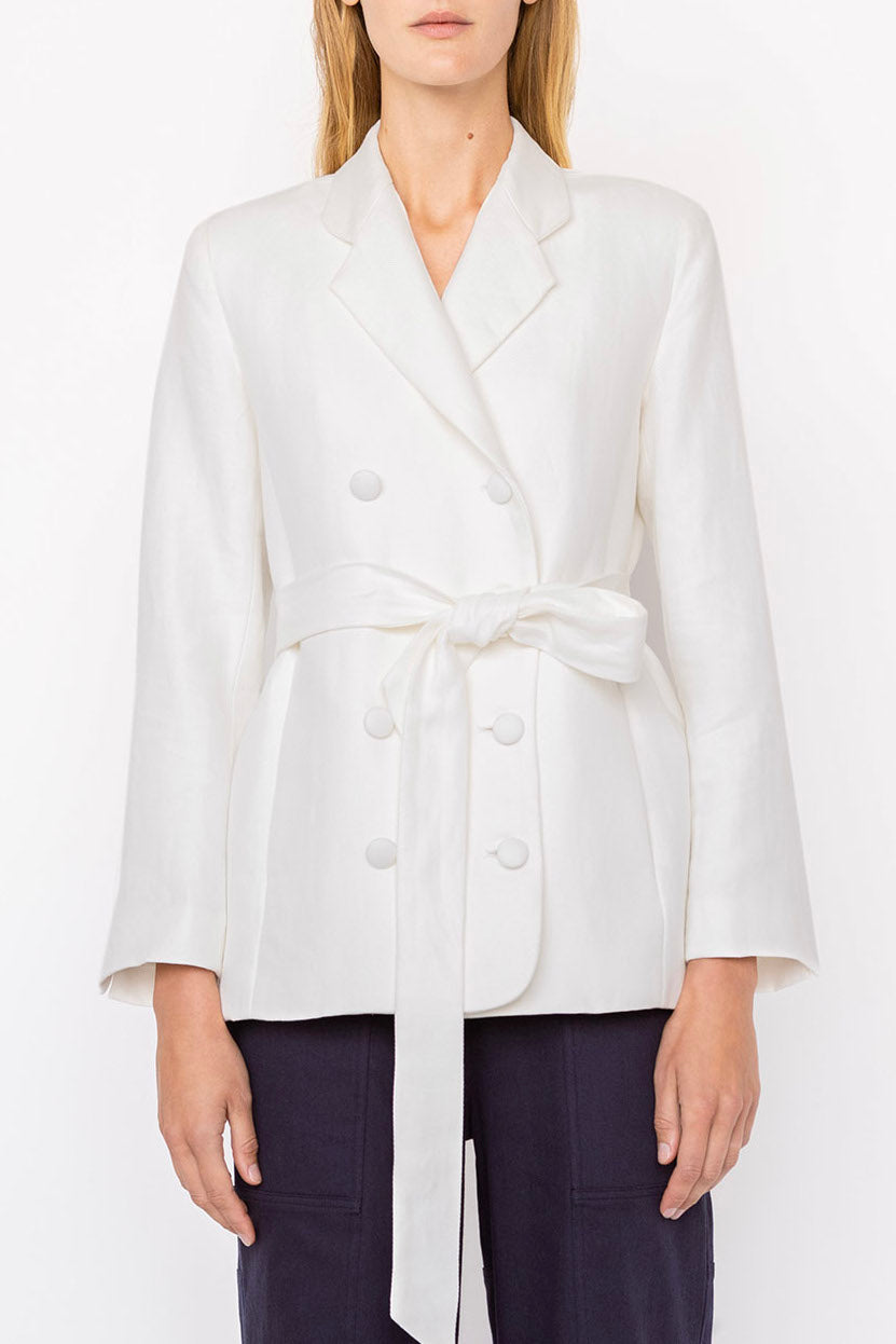 Emilia Blazer - White