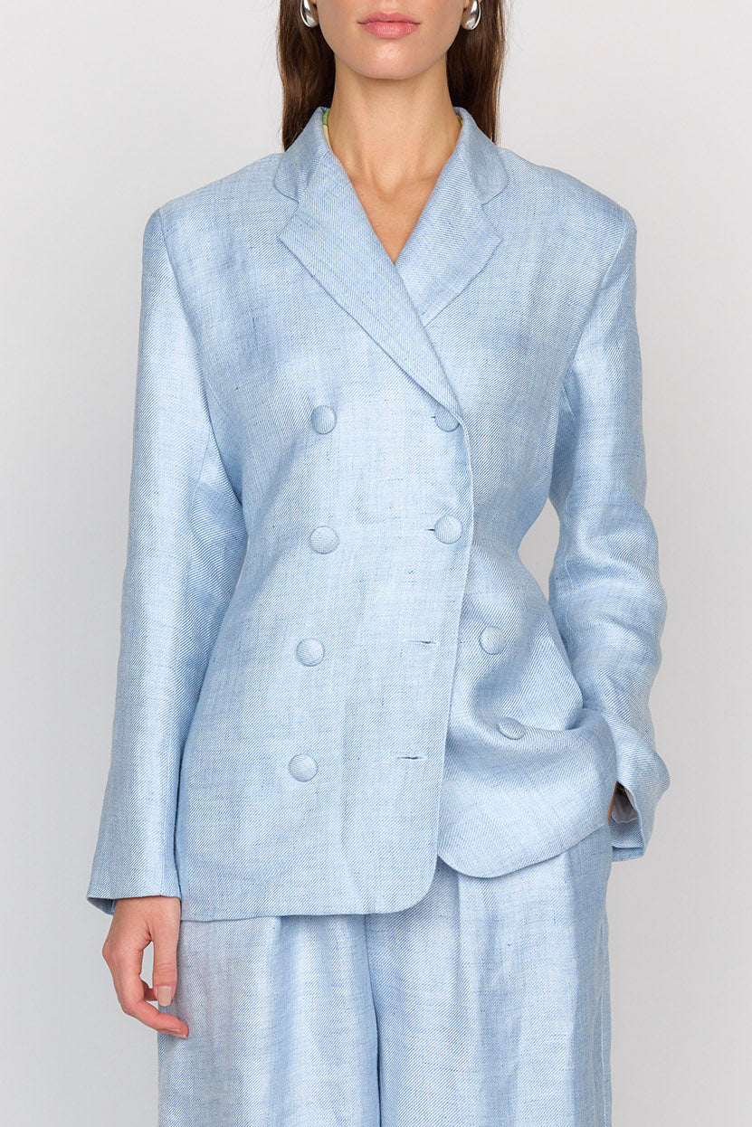 Emilia Blazer - Chambray
