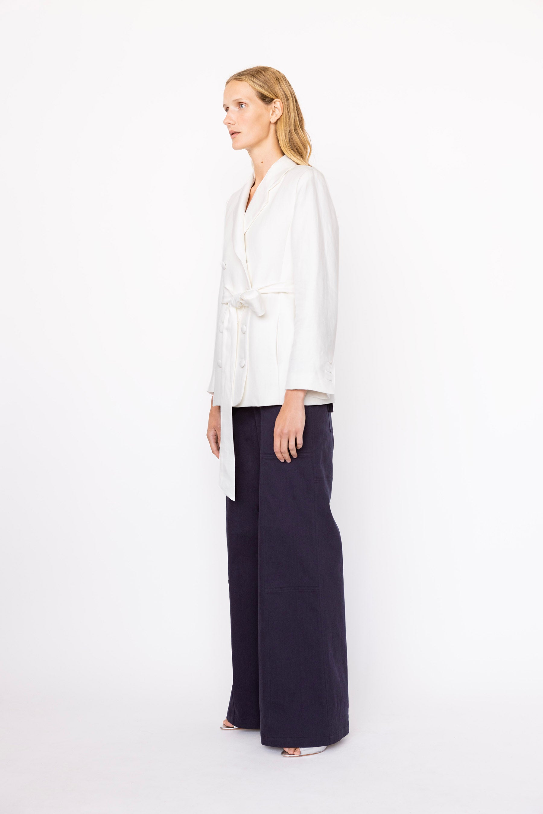 Emilia Blazer - White
