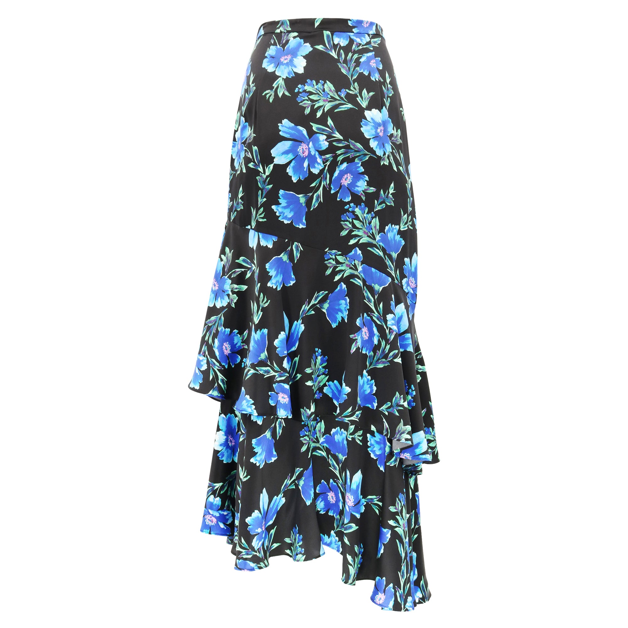 Eden Skirt - Sapphire Poinsettia