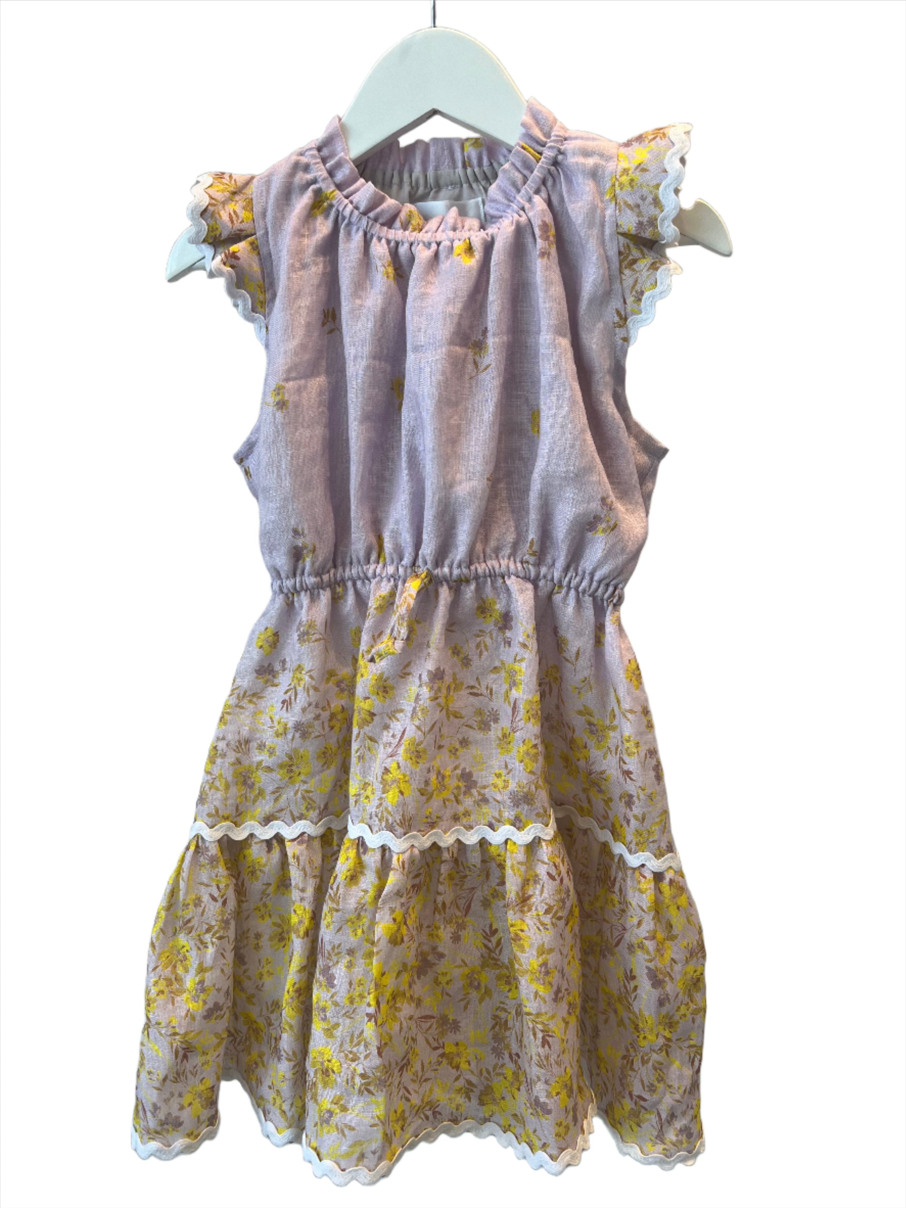 Mini Gemma - Falling Floral Mauve