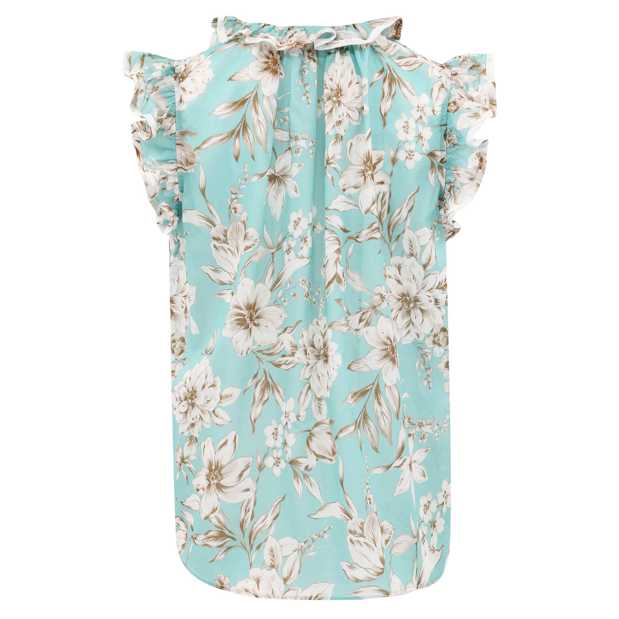 Nadya Top - Turquoise Magnolia