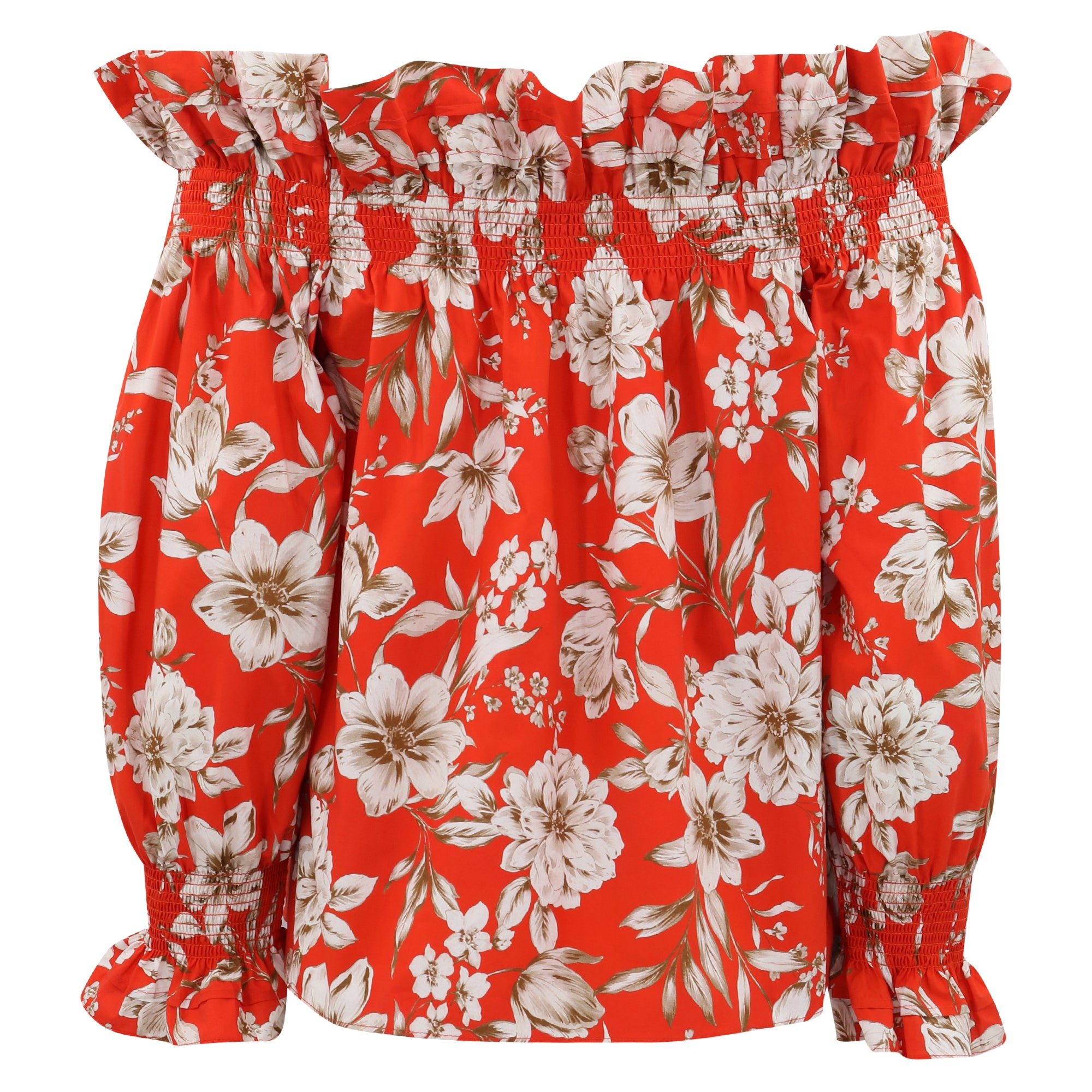 Regina Top - Red Magnolia