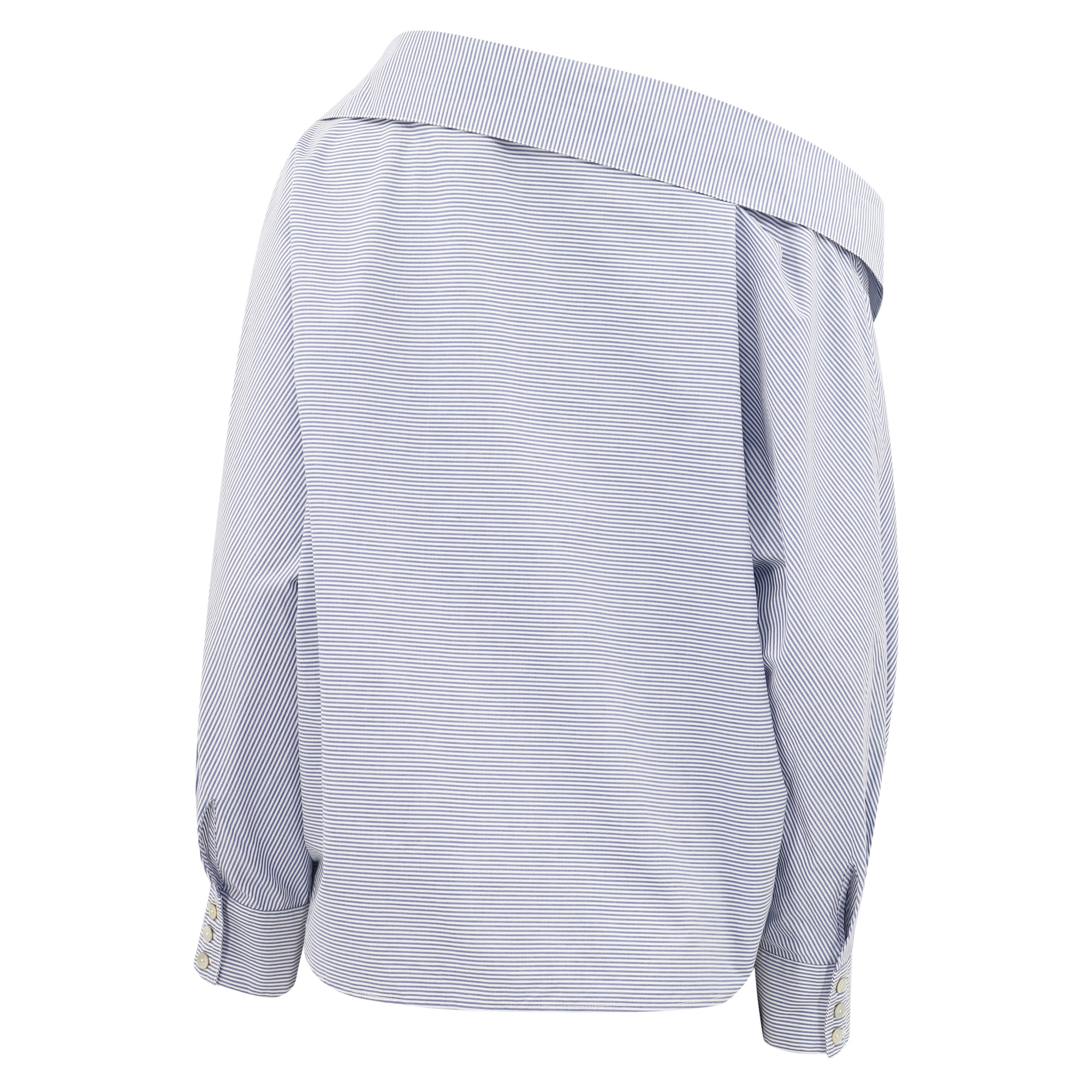 Dasha Top - Blue Stripe