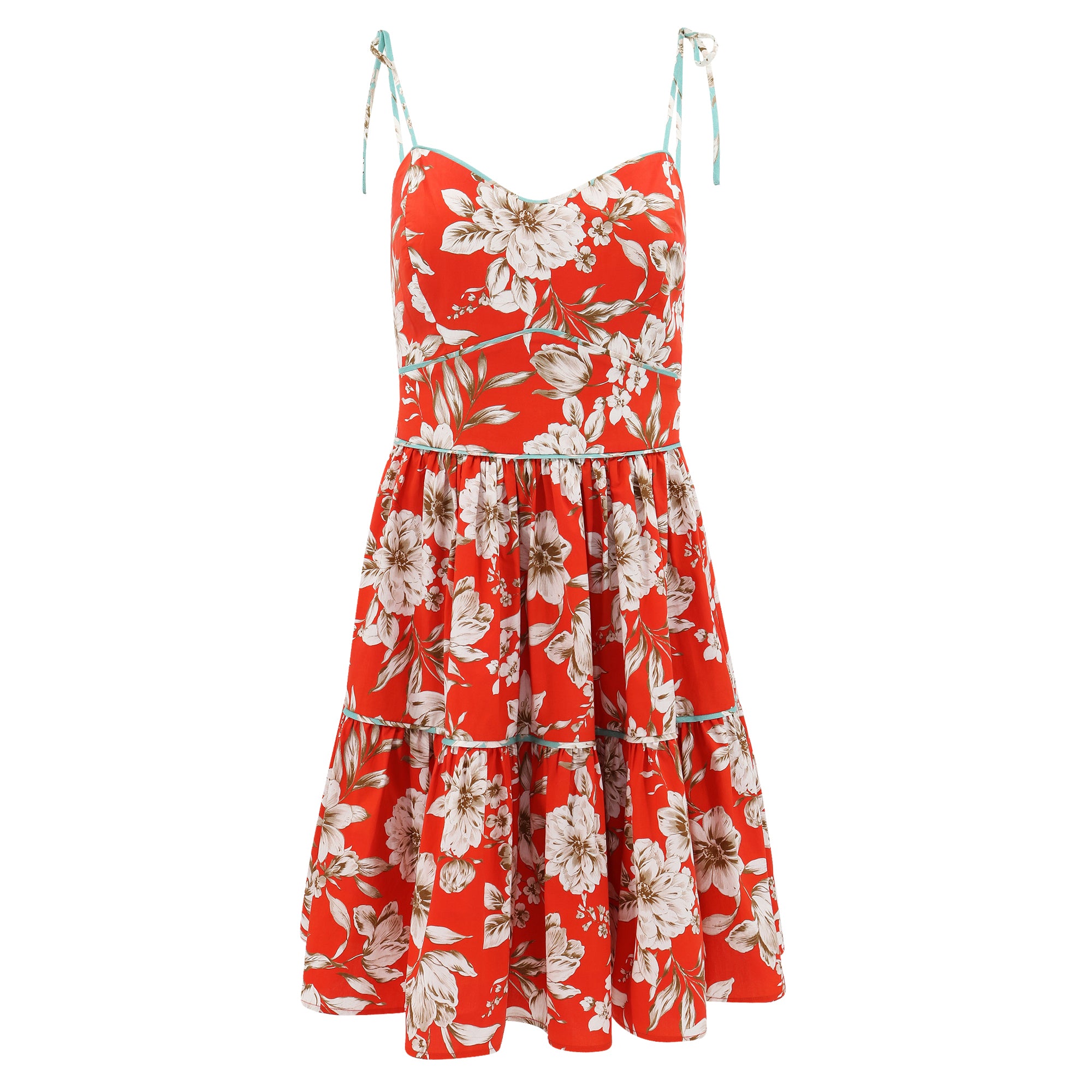 Aurelia Dress - Red Magnolia