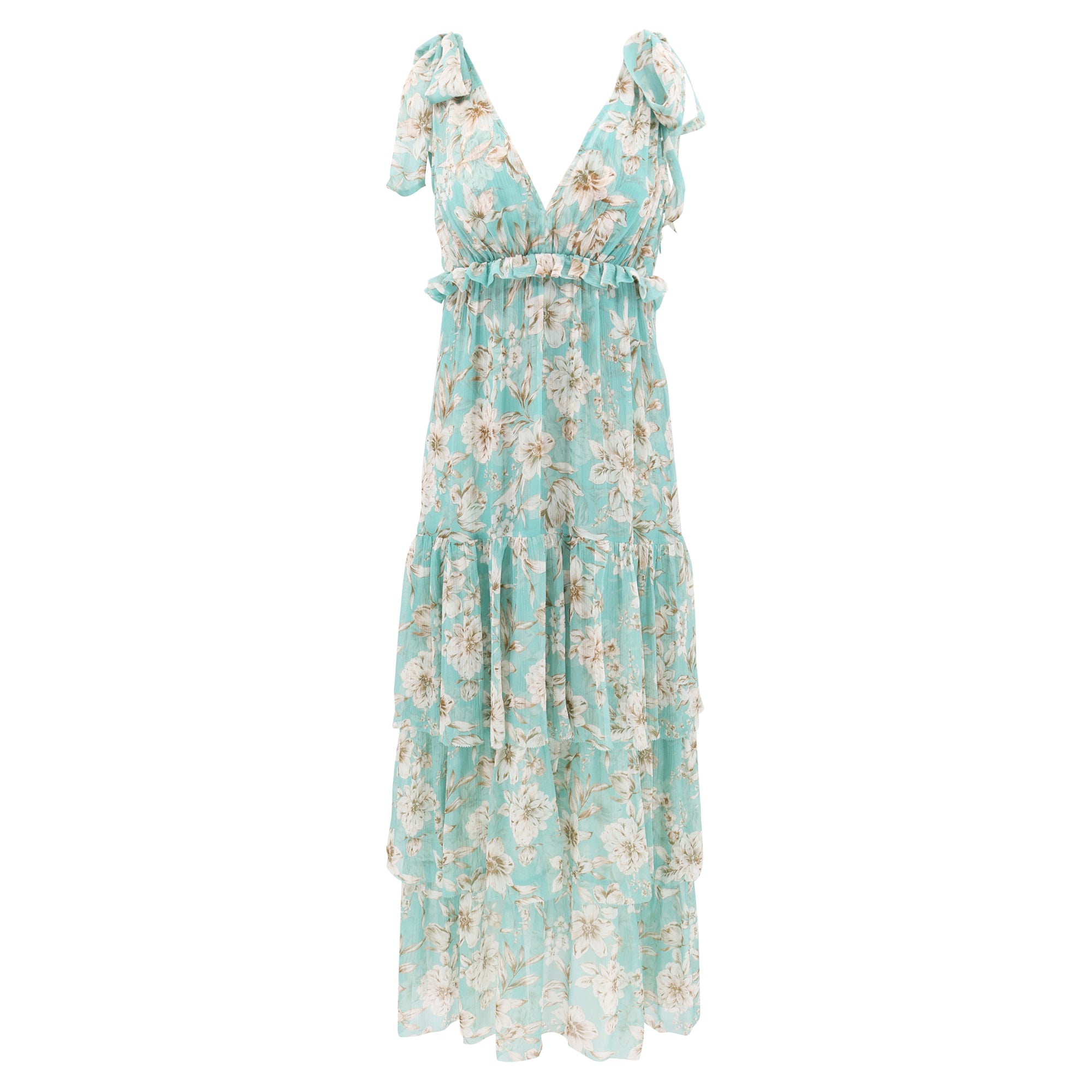 Alexa Dress - Turquoise Magnolia