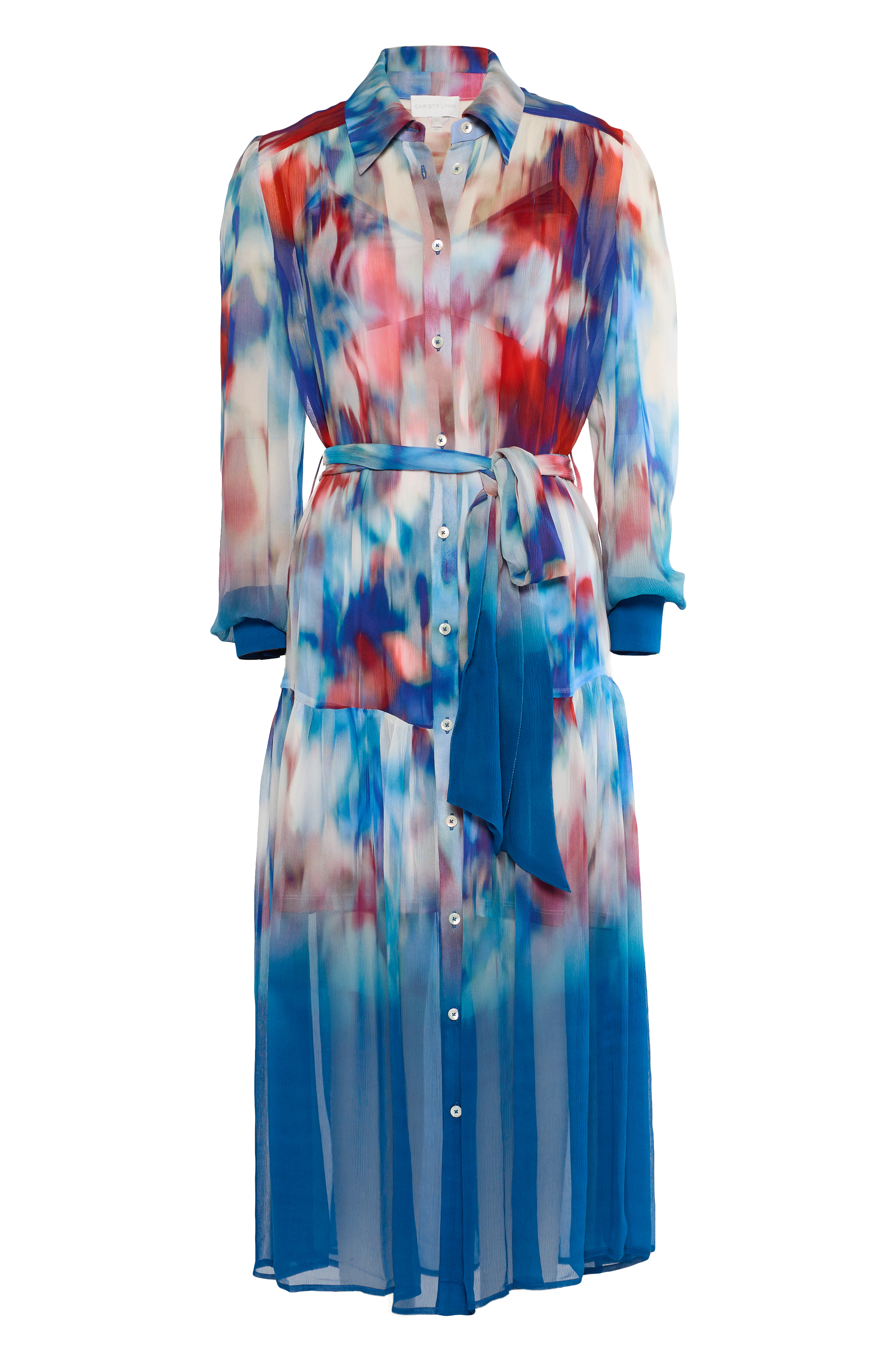 Texans Kristen Dress - Texan Sky