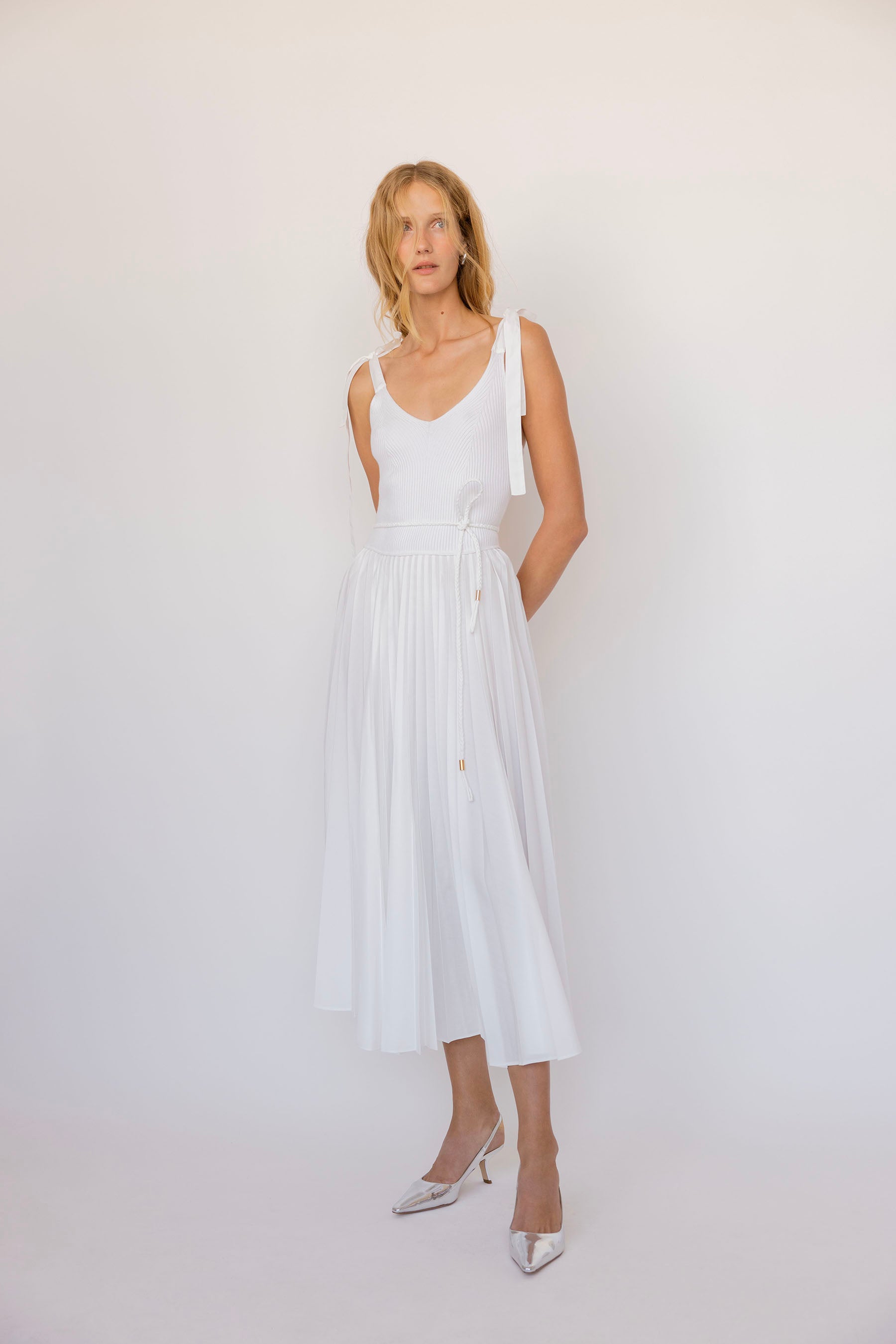Selena Dress - White