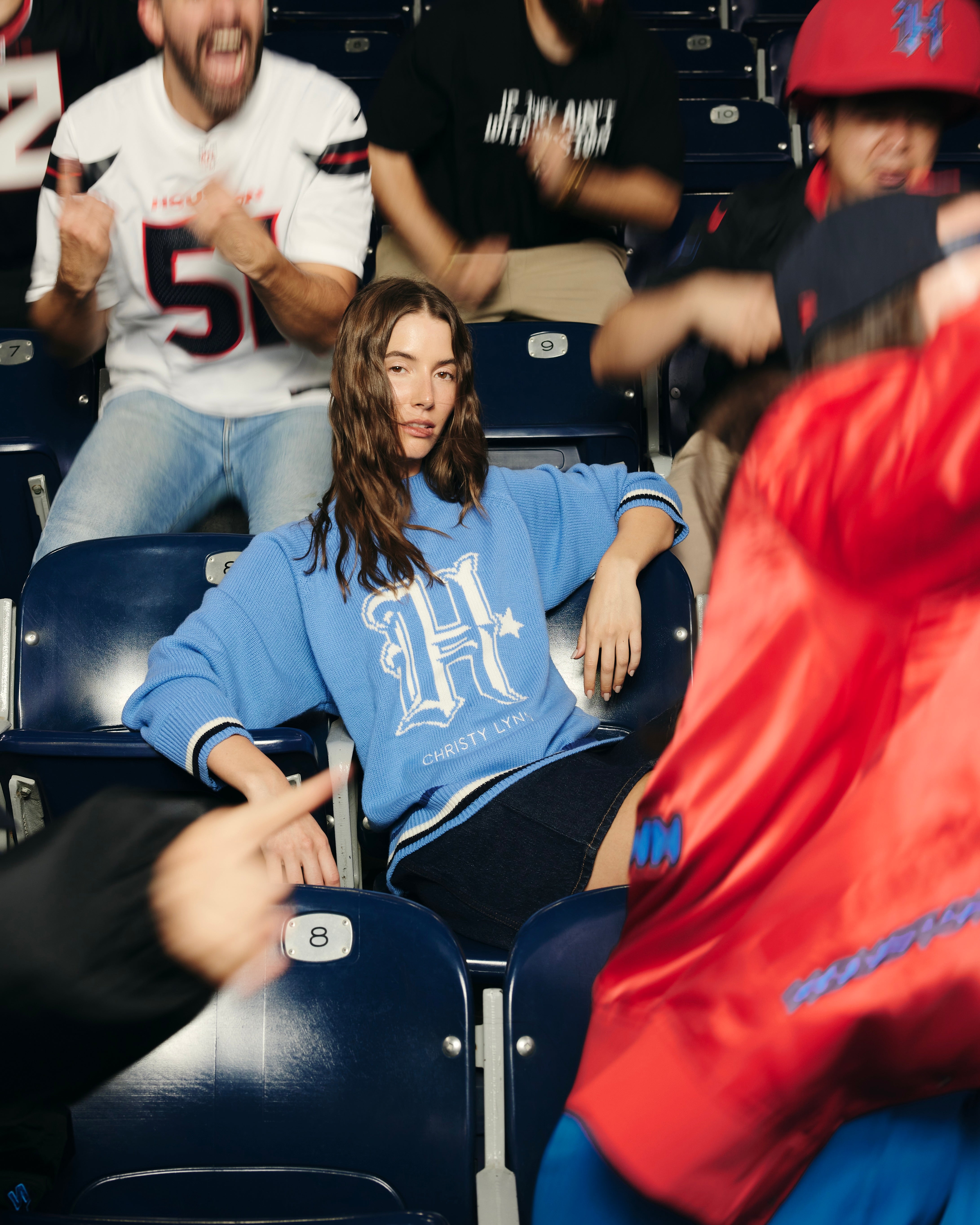 Texans H Logo Sweater - H-Town Blue