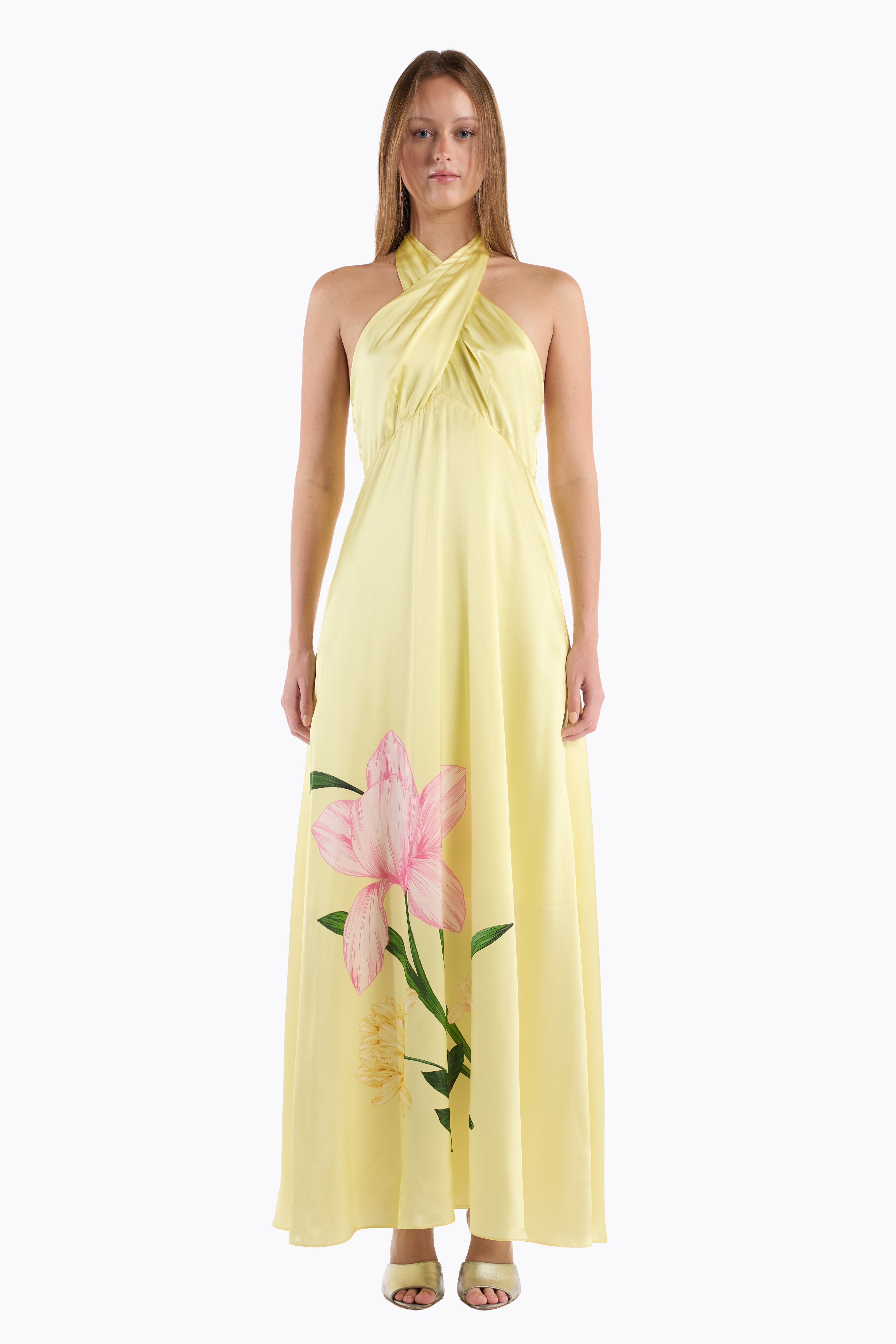 Eliza Dress - Cote Yellow