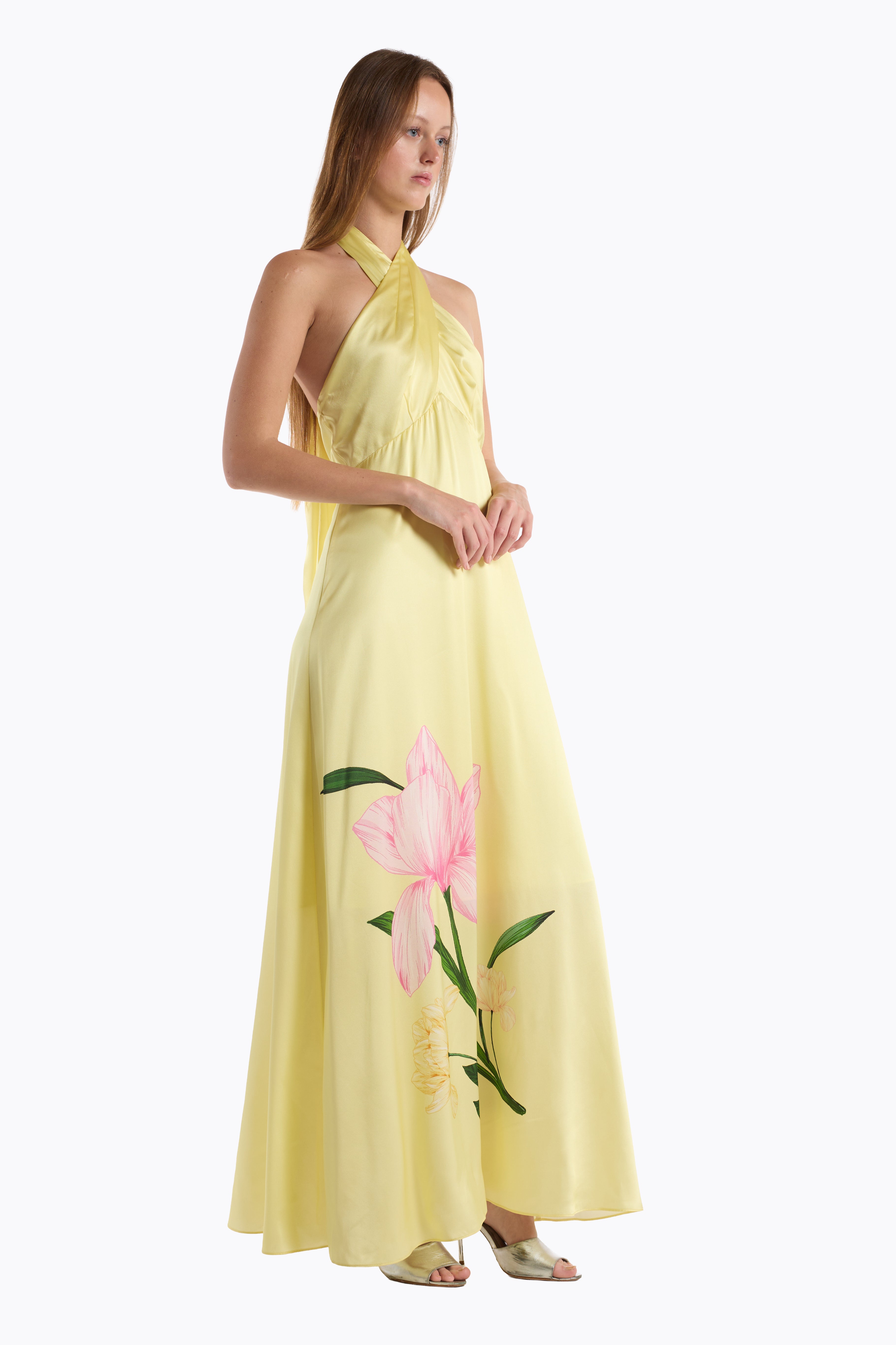 Eliza Dress - Cote Yellow