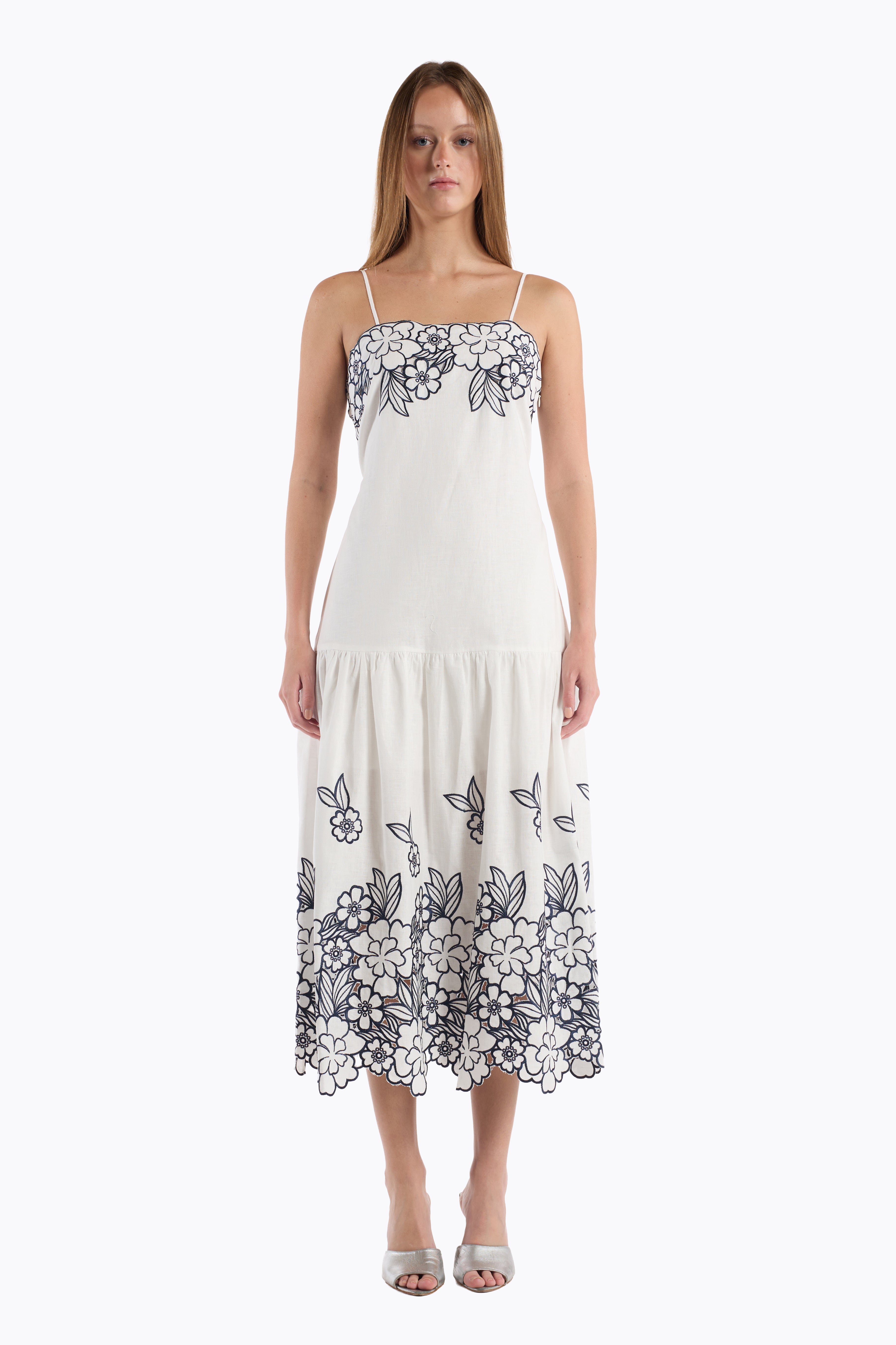 Avery Dress - Ivory Magnolia