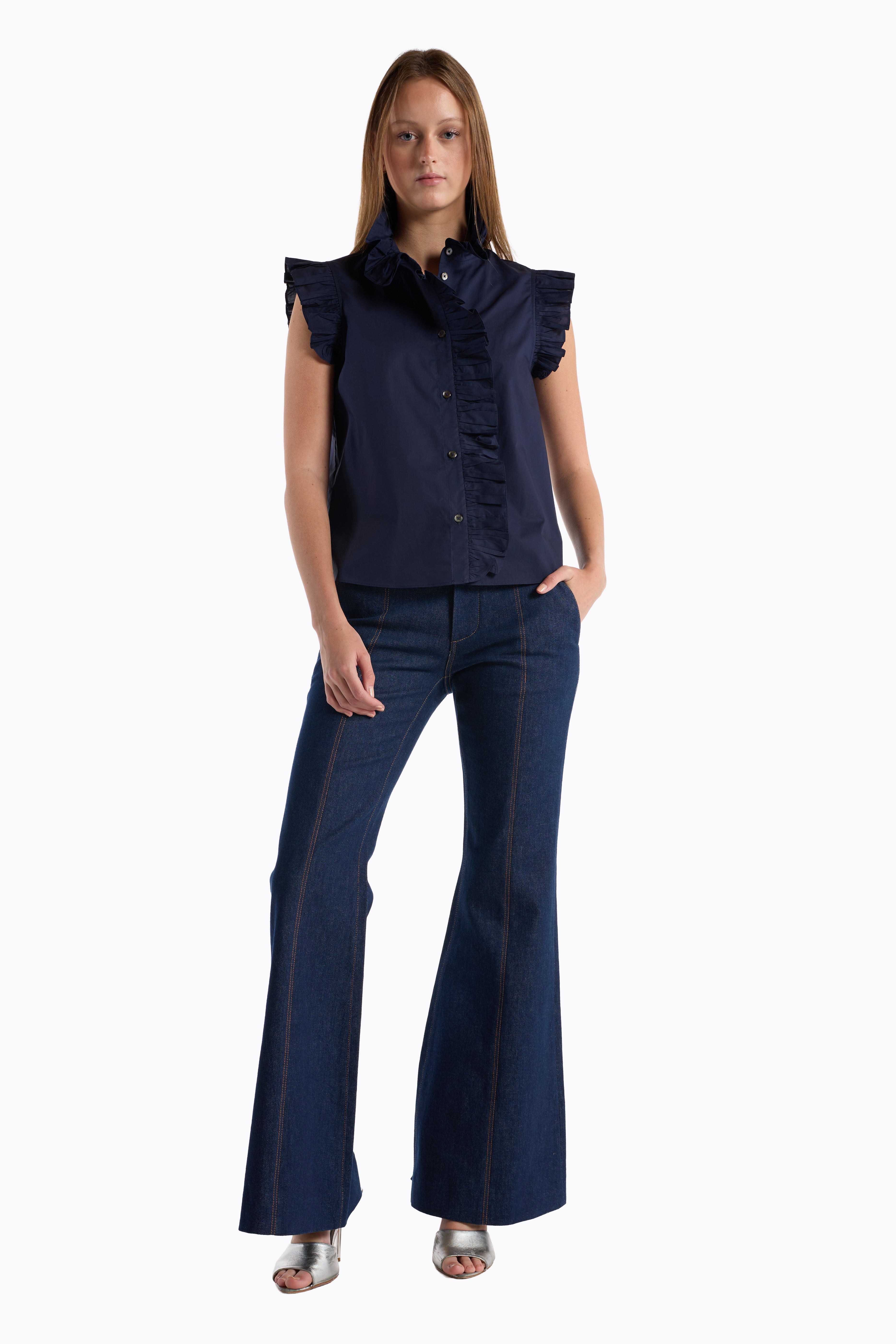 Marfa Top - Navy
