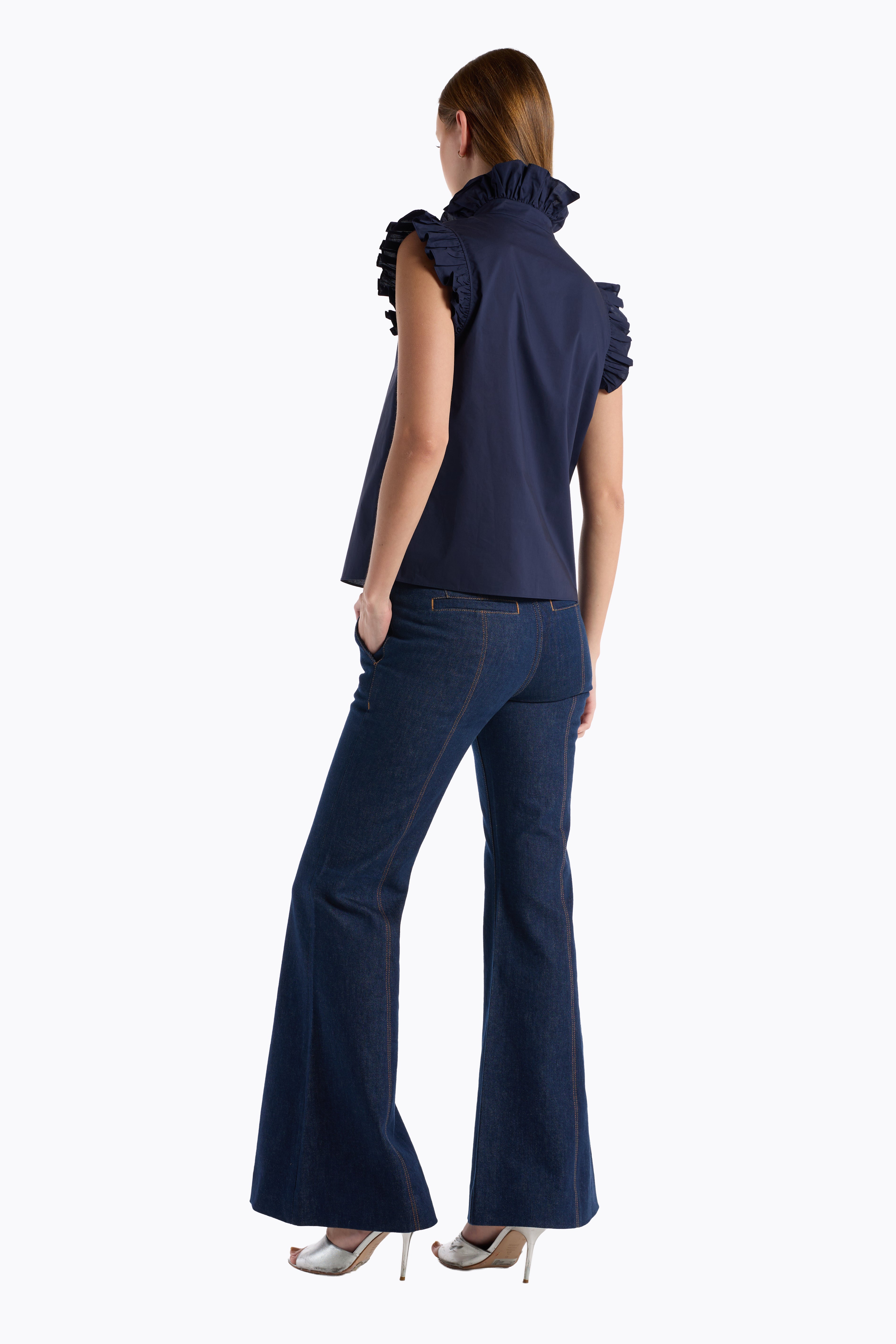 Marfa Top - Navy