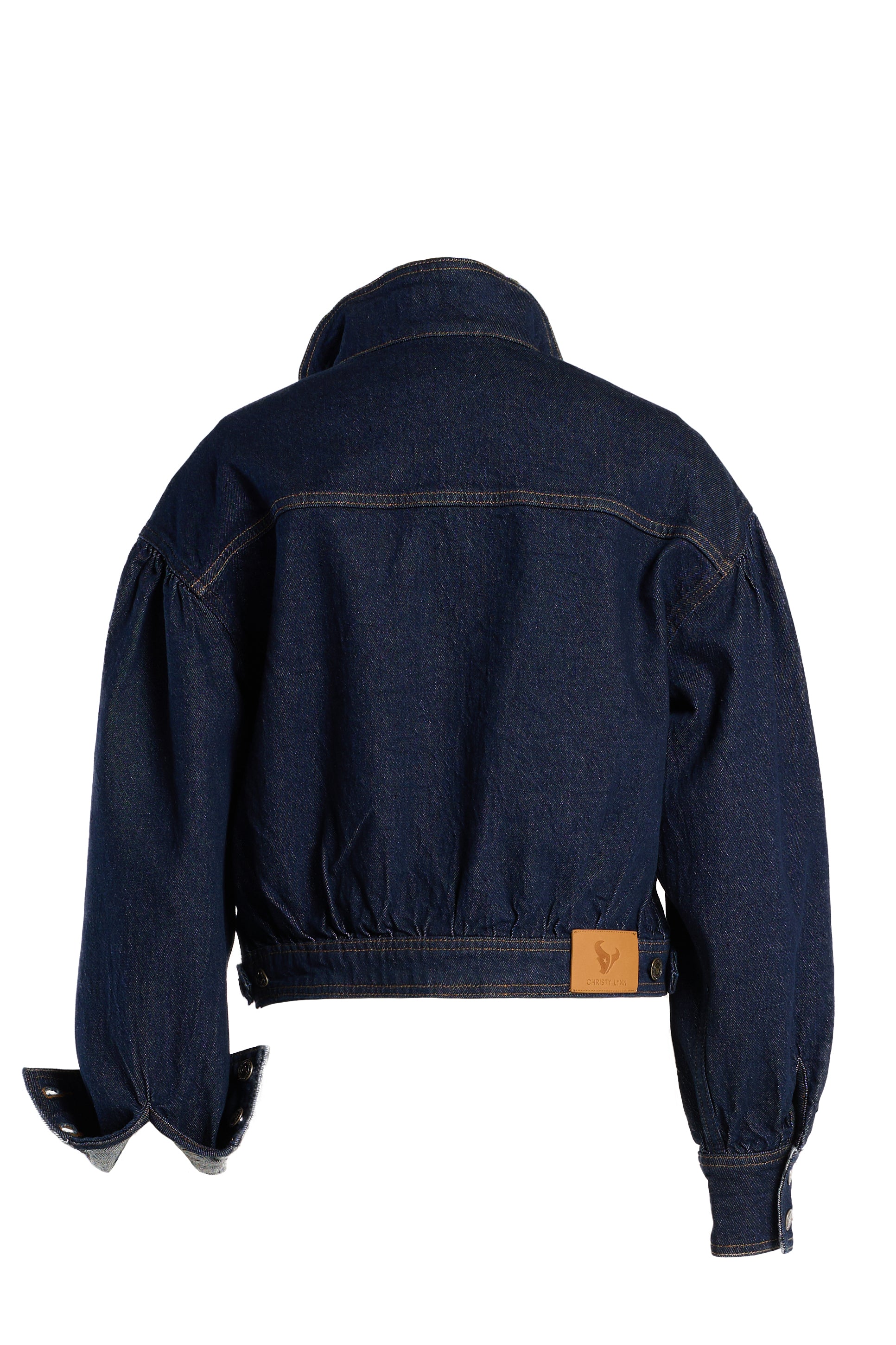 Texans Monroe Jacket - H Logo Monogram Indigo