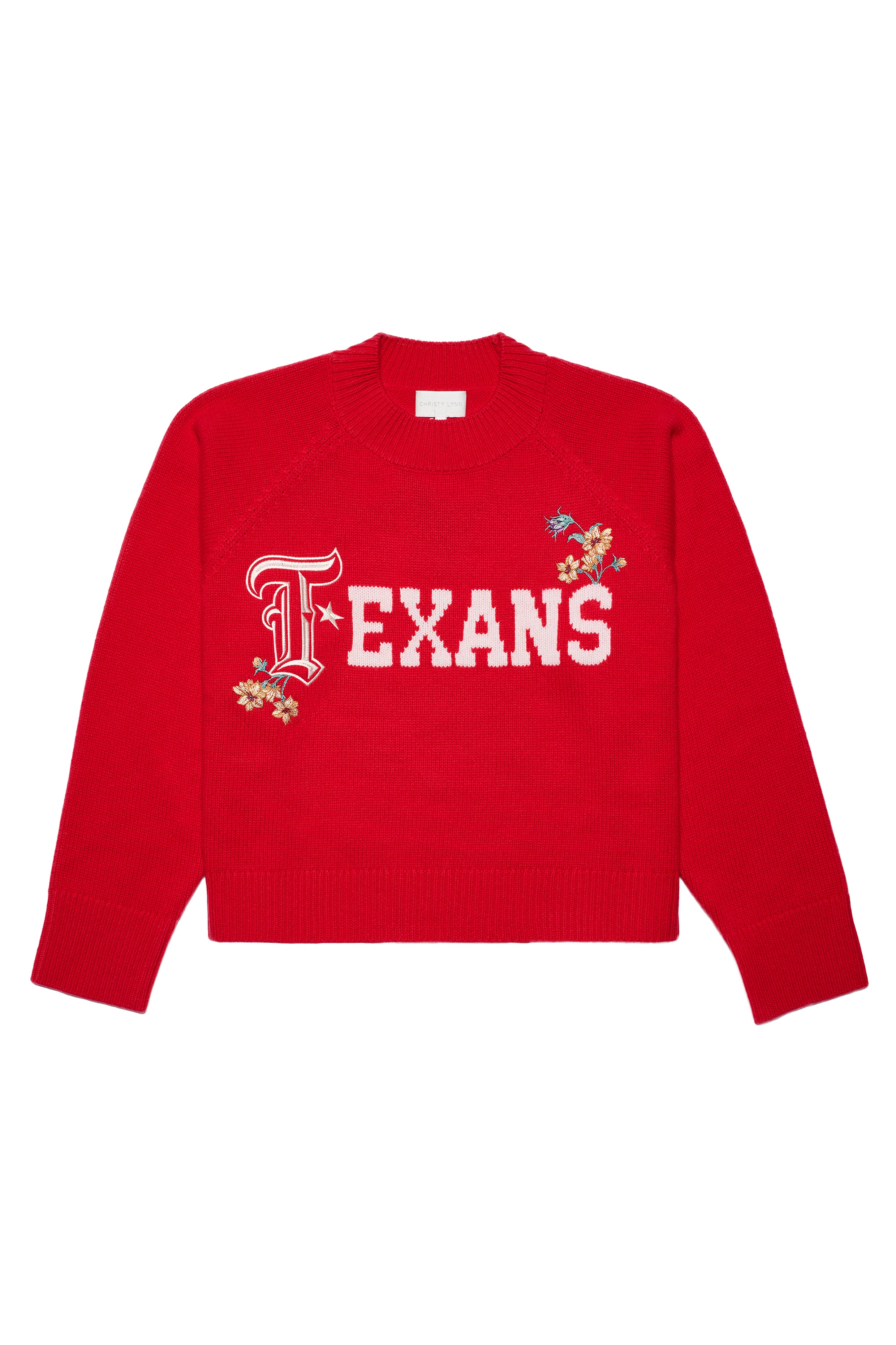 Texans T Logo Sweater - Battle Red