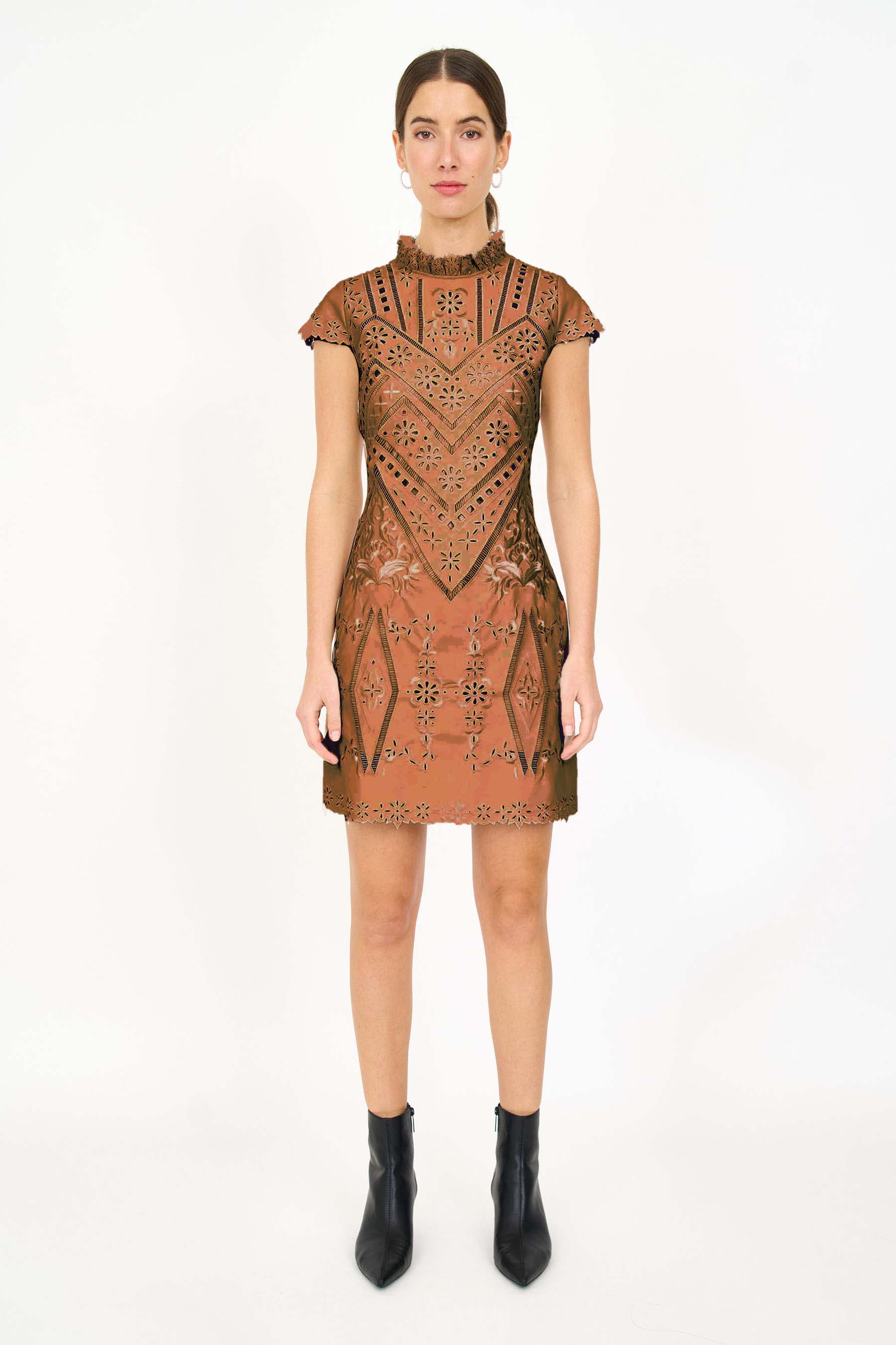 Carson Dress - Camel