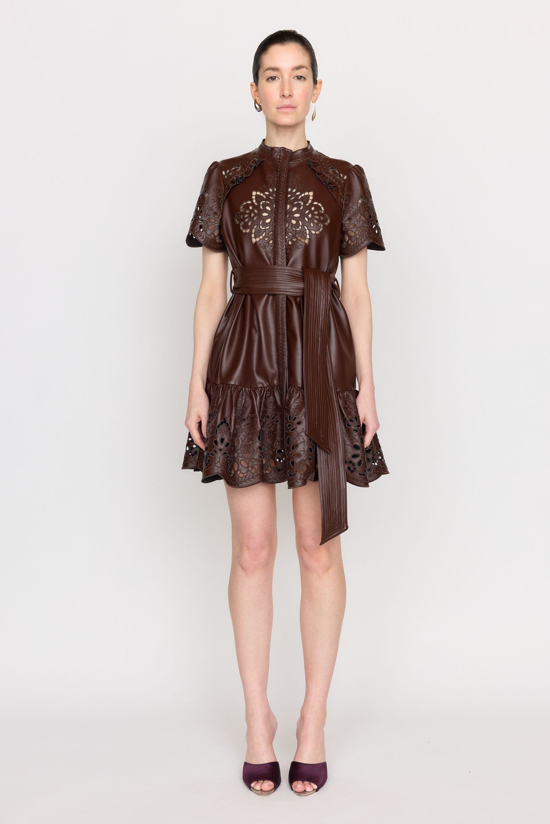 Carrie Dress - Mahogany