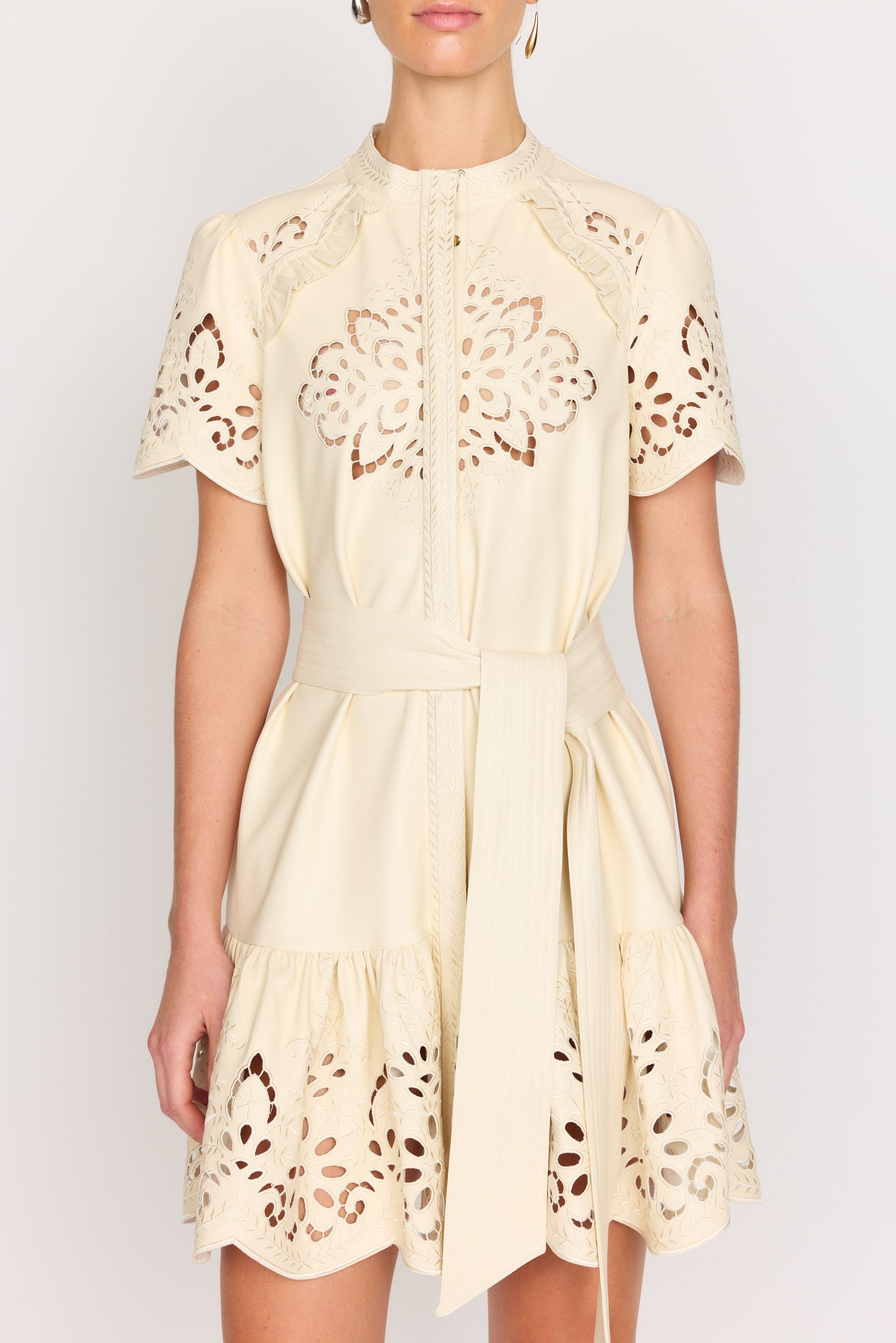 Carrie Dress - Porcelain